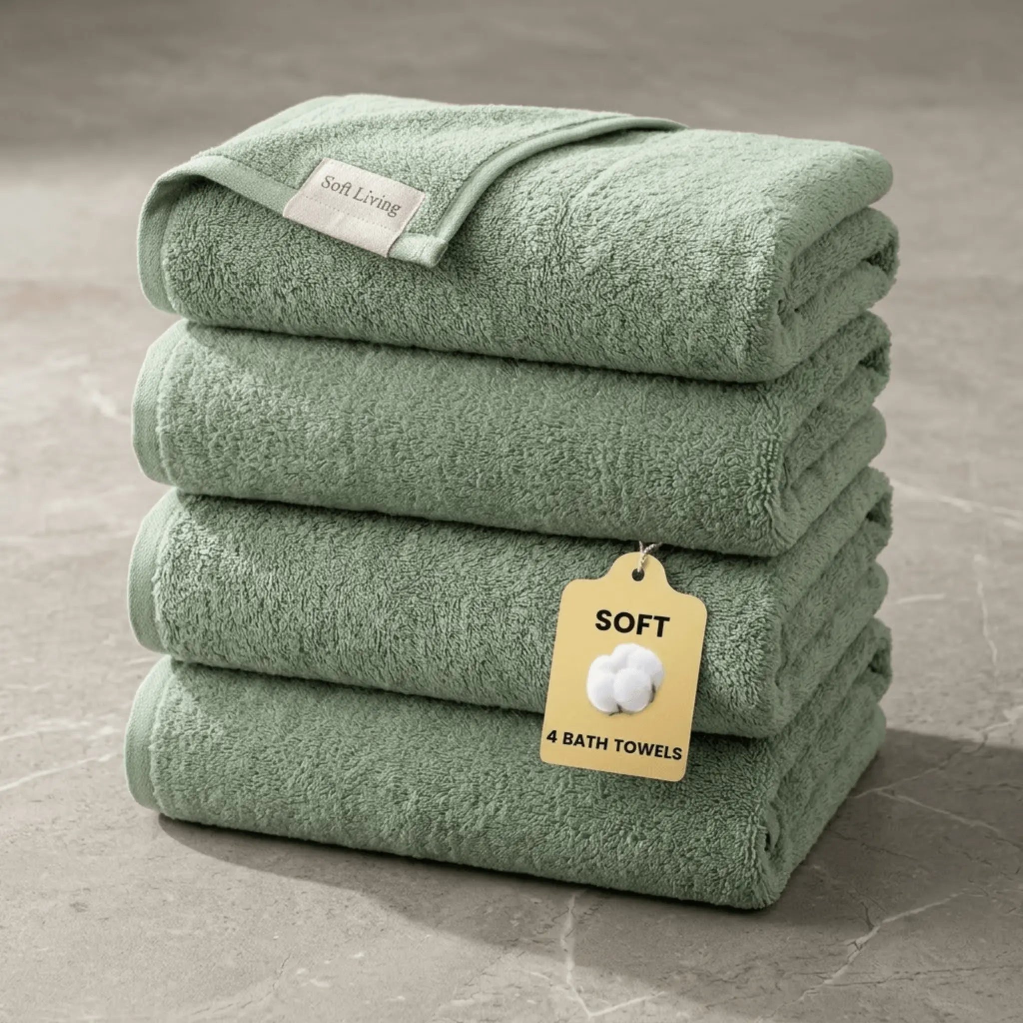 The Everyday Cotton Hair Towel