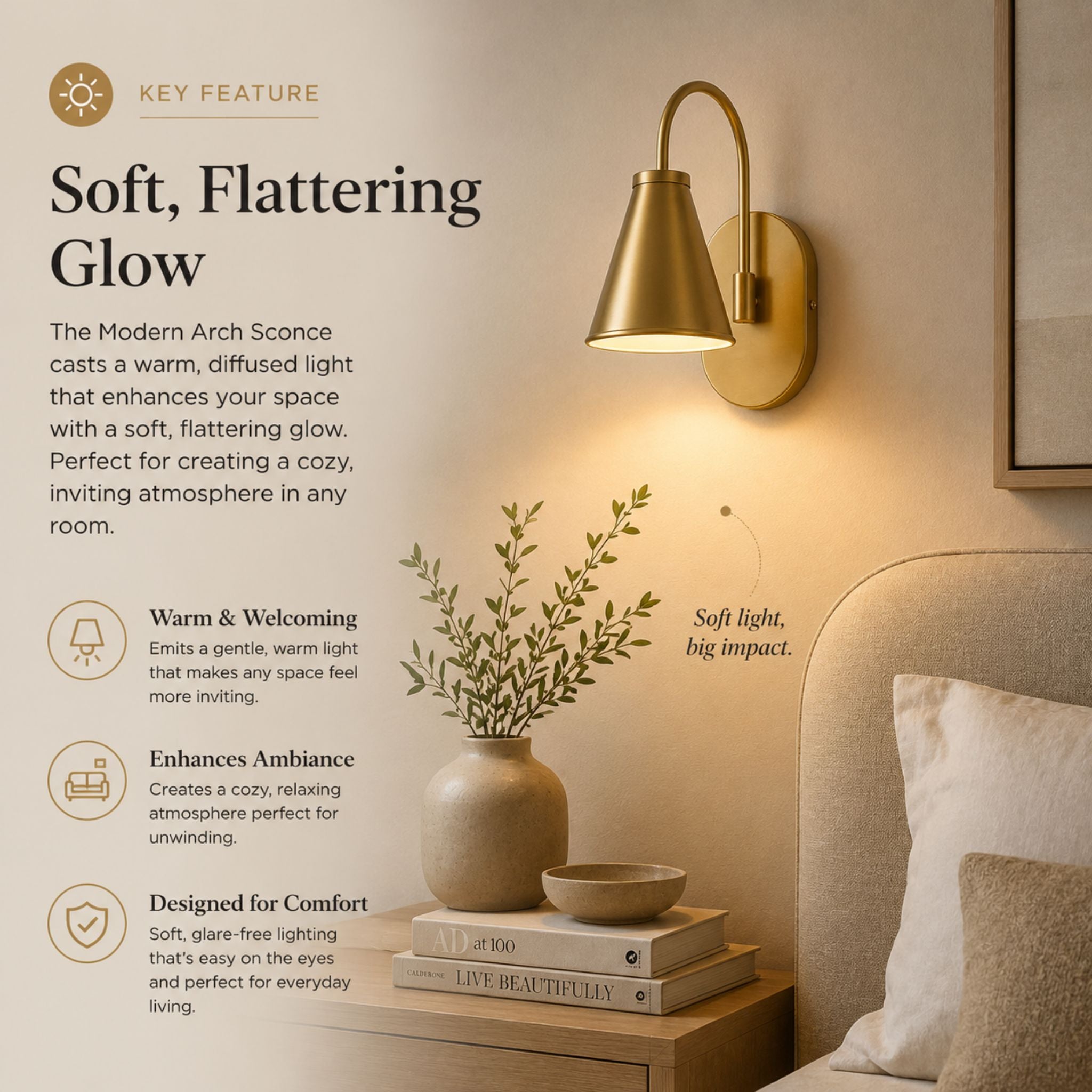 The Modern Arch Sconce