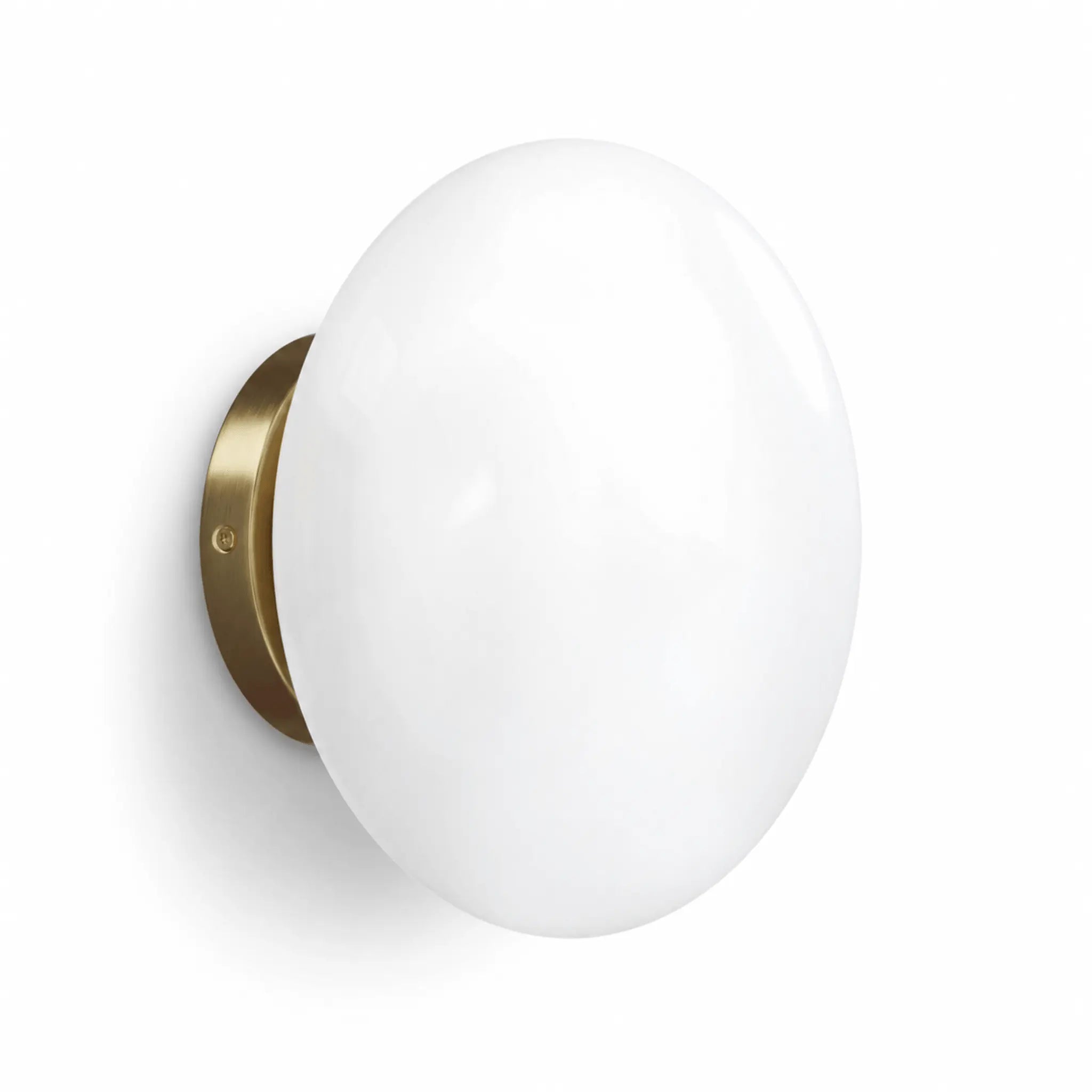 The Warm Glow Brass Sconce