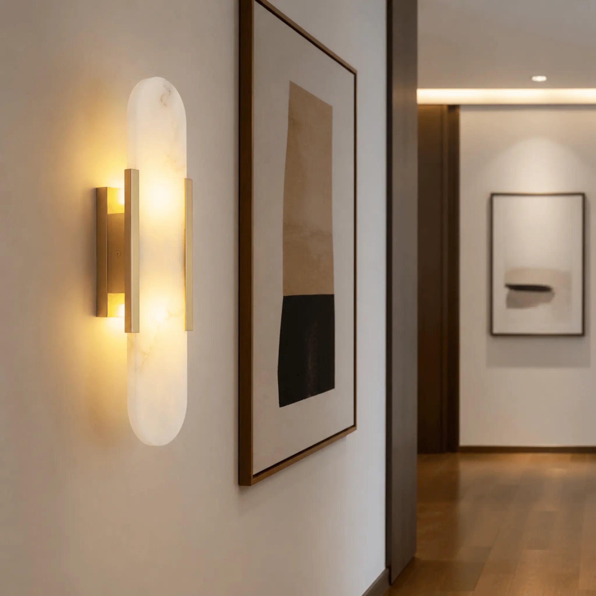 The Soft Stone Wall Light