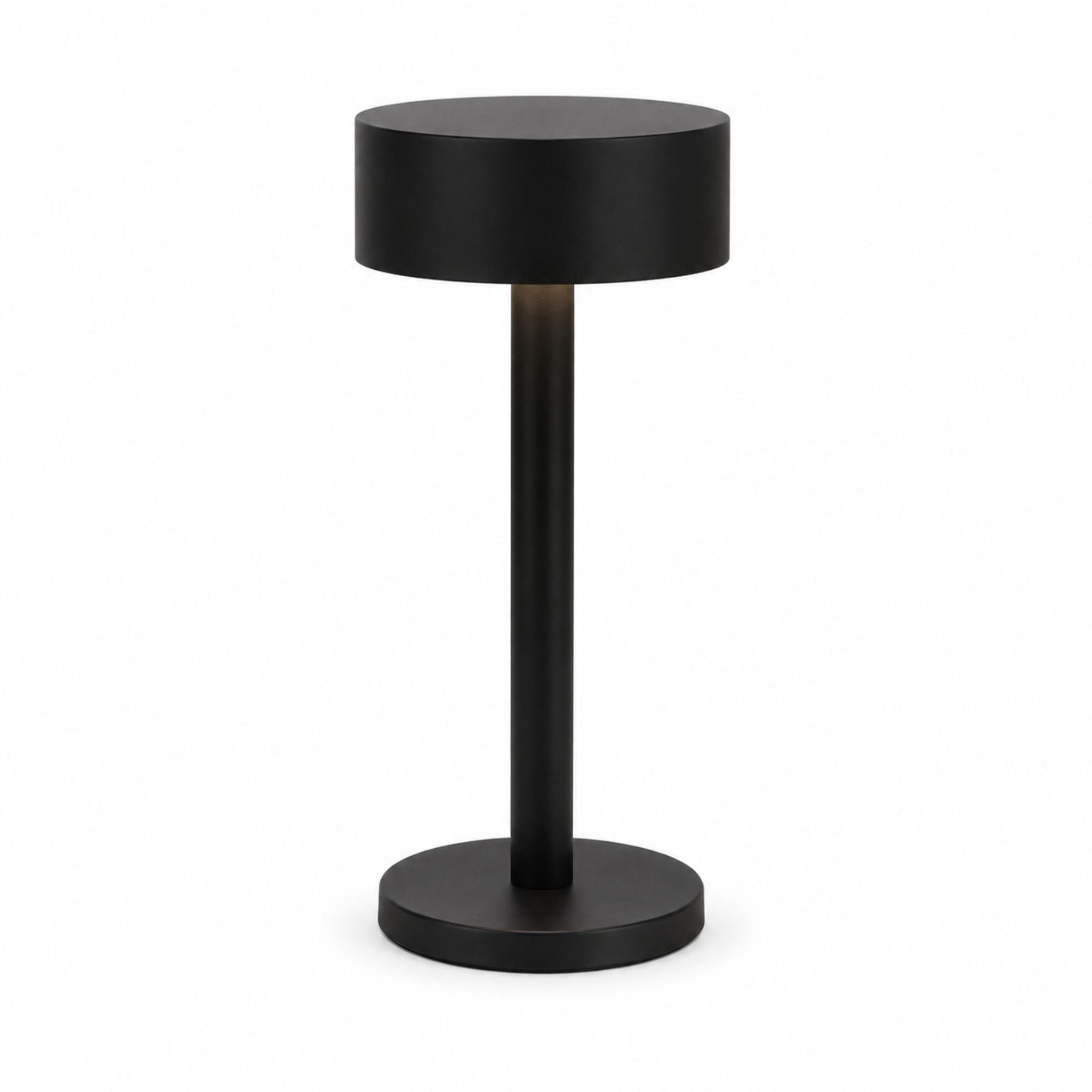 The Black Aura Cordless Lamp