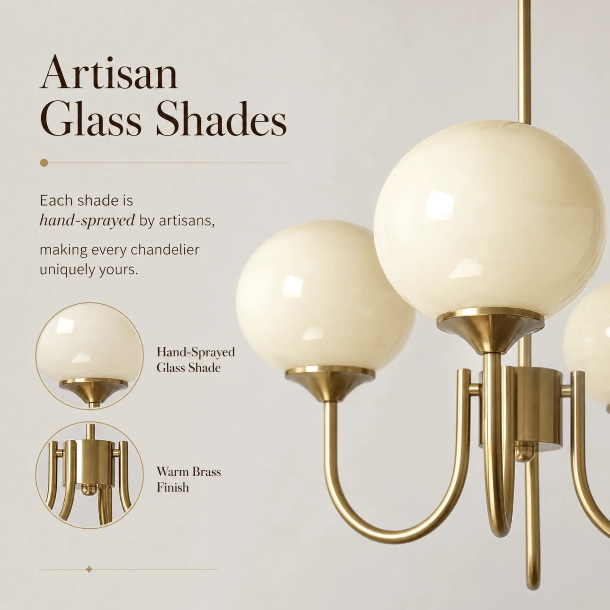 The Cloud Glass Chandelier