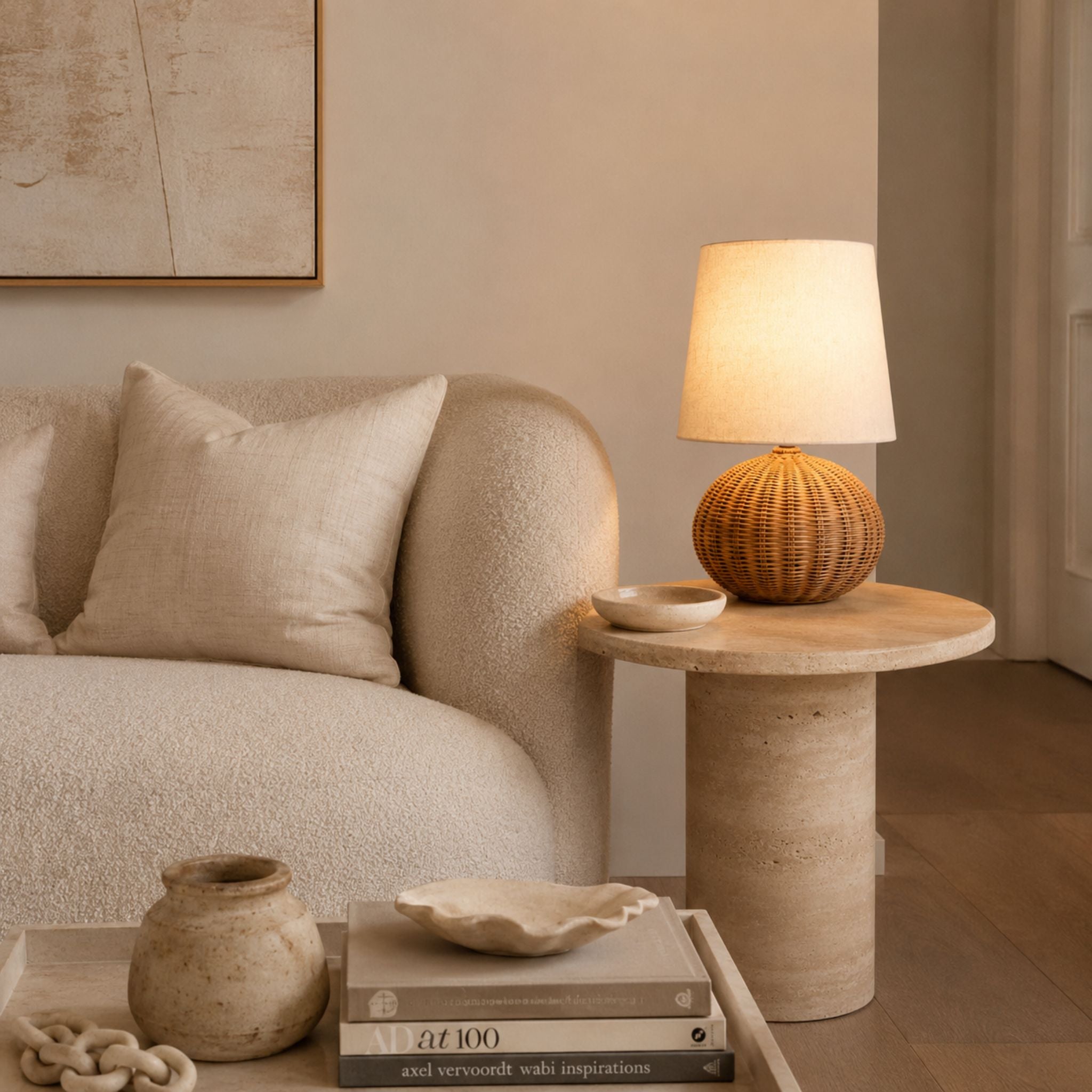 The Coastal Weave Lamp