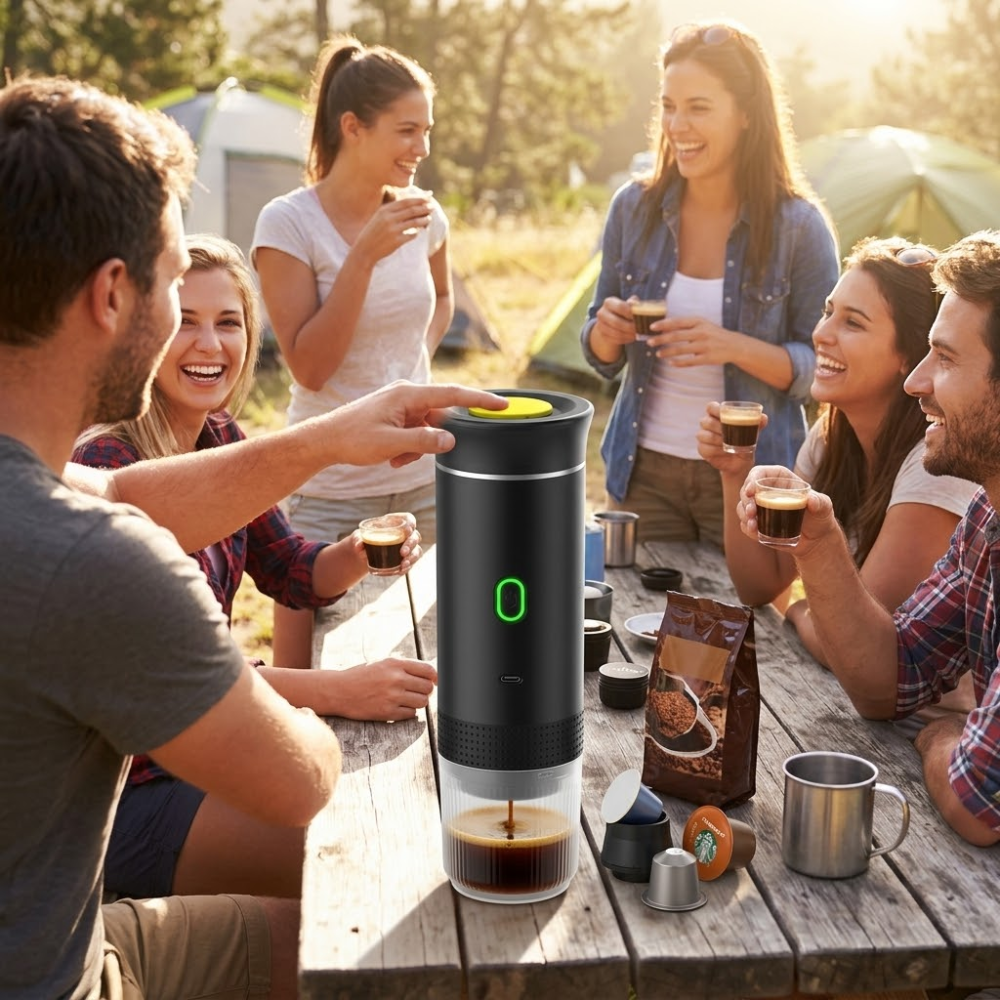 Le BrewPress LiteTrek — Parce que les grandes aventures commencent avec un bon café.