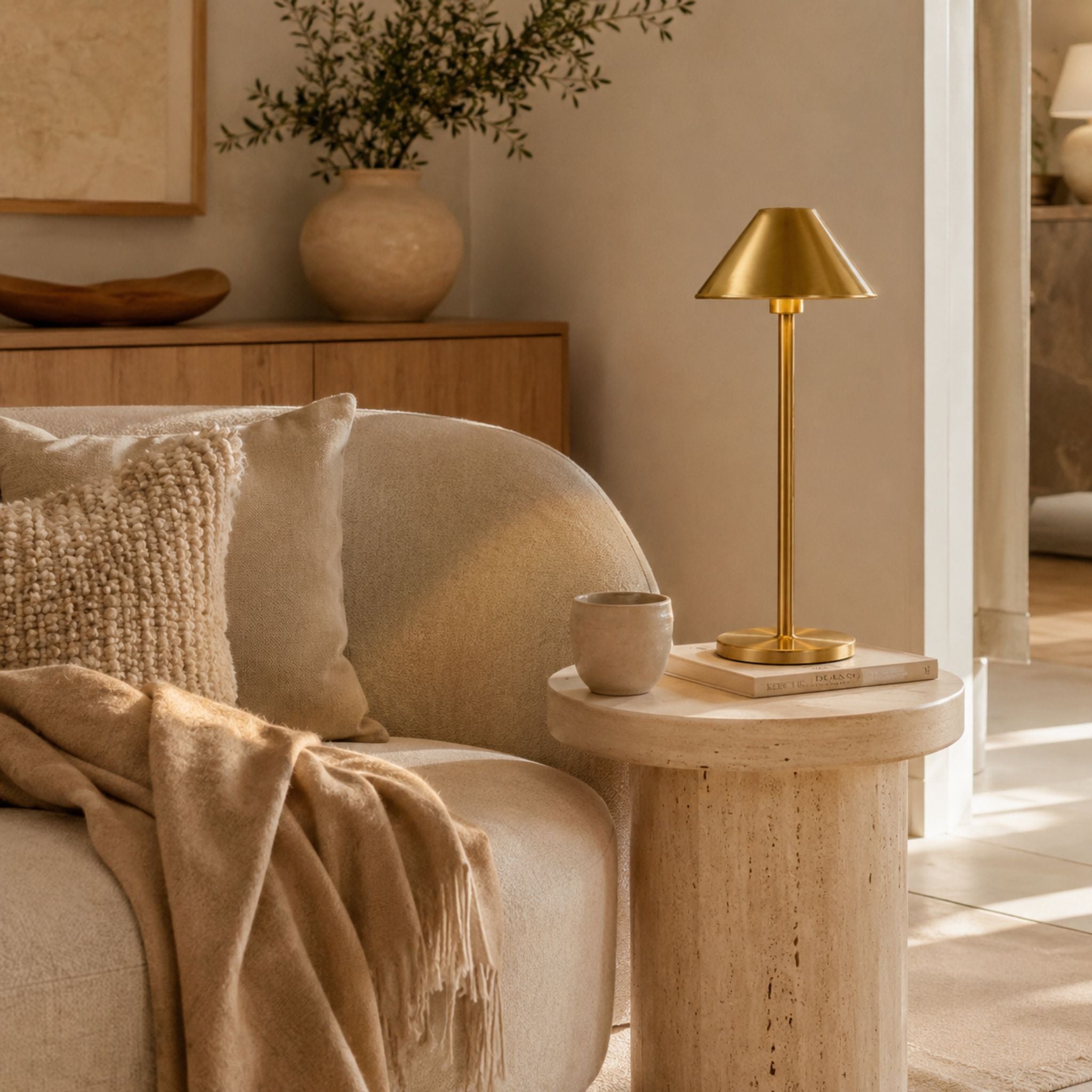 The Gilded Glow Lamp