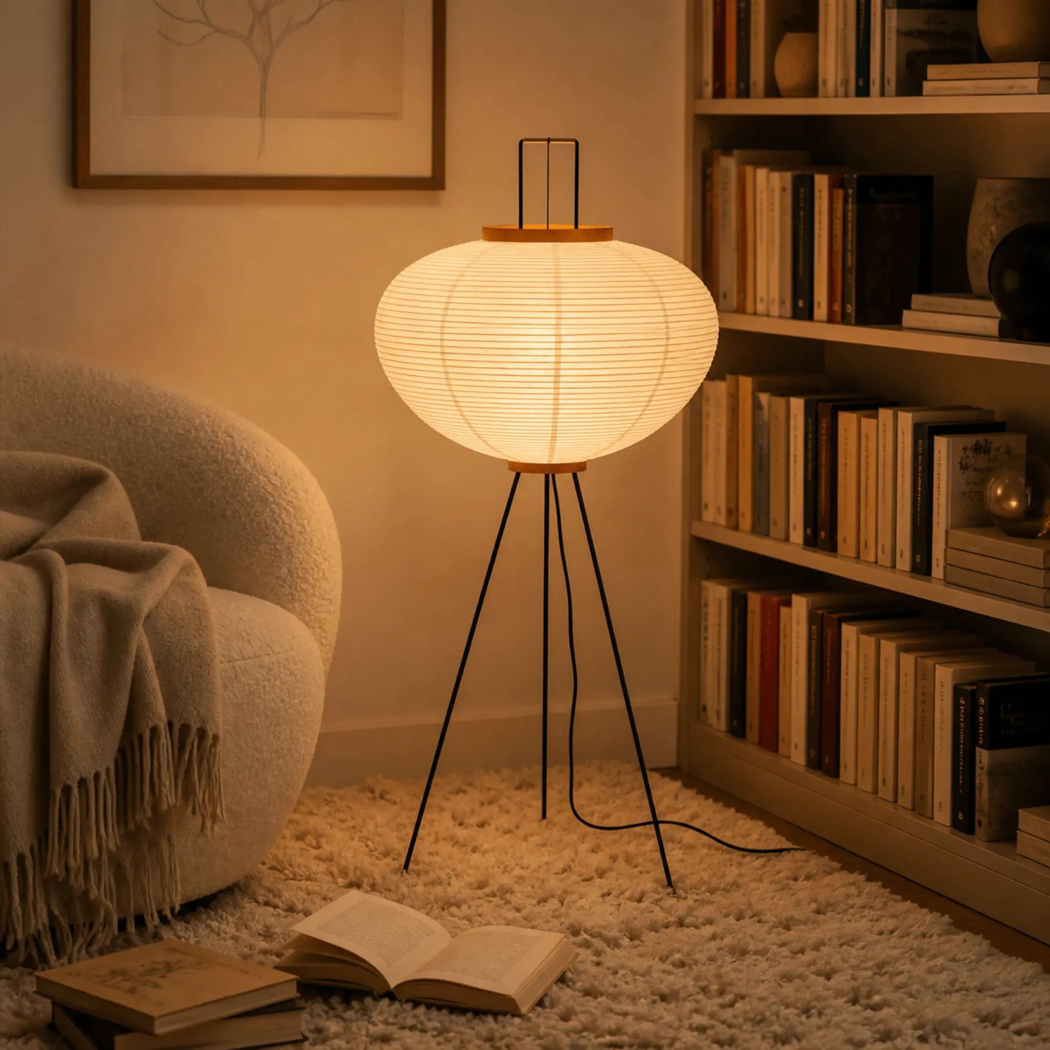 The Paper Cloud Floor Lamp