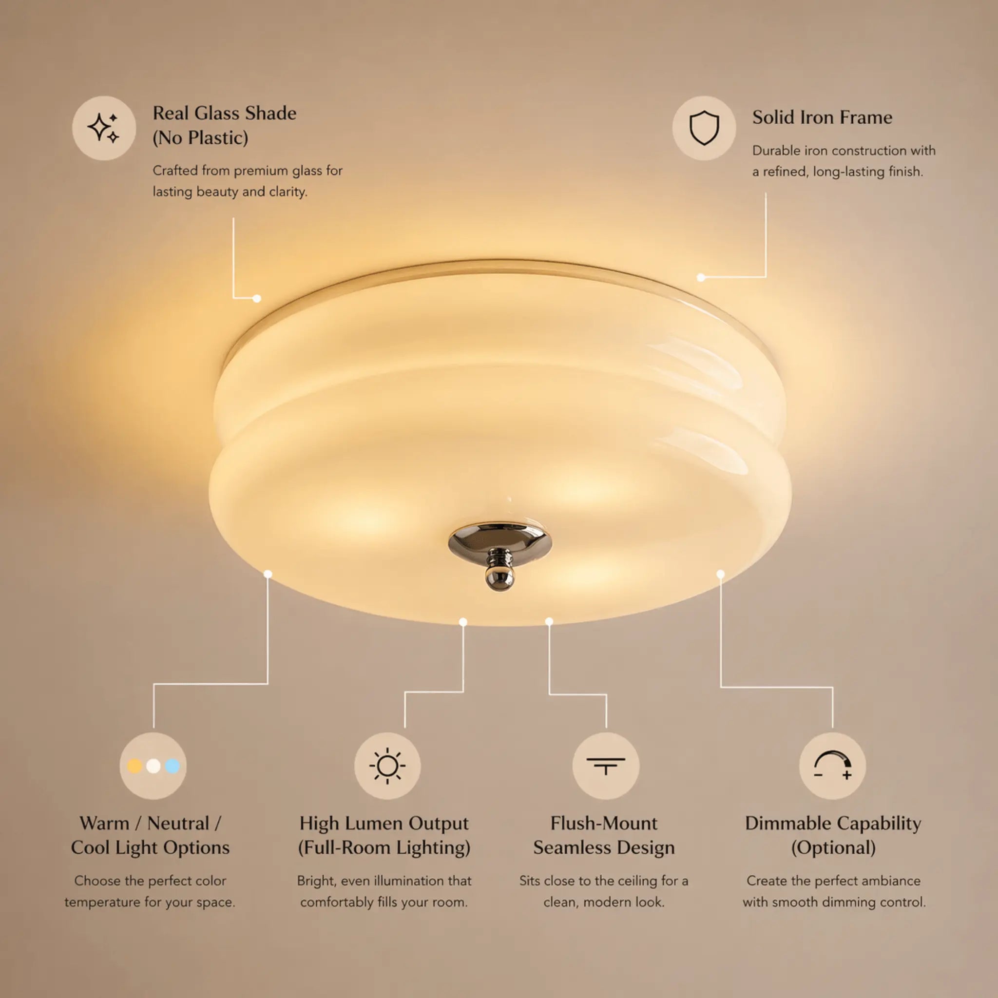 The Vintage Ceiling Light