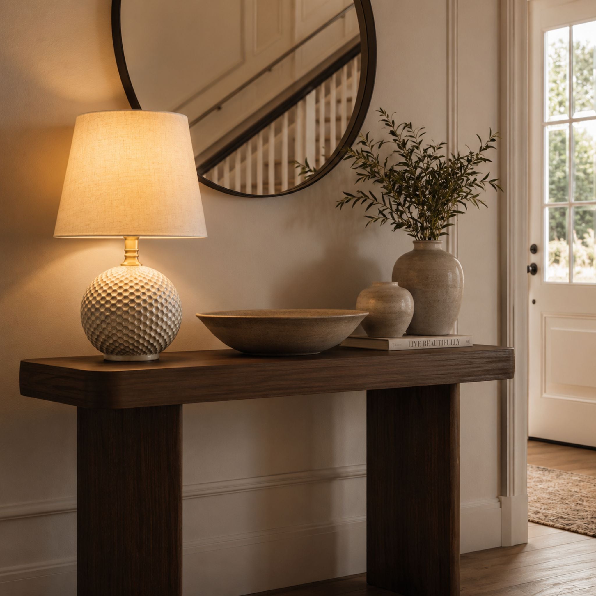 The Honeycomb Glow Table Lamp