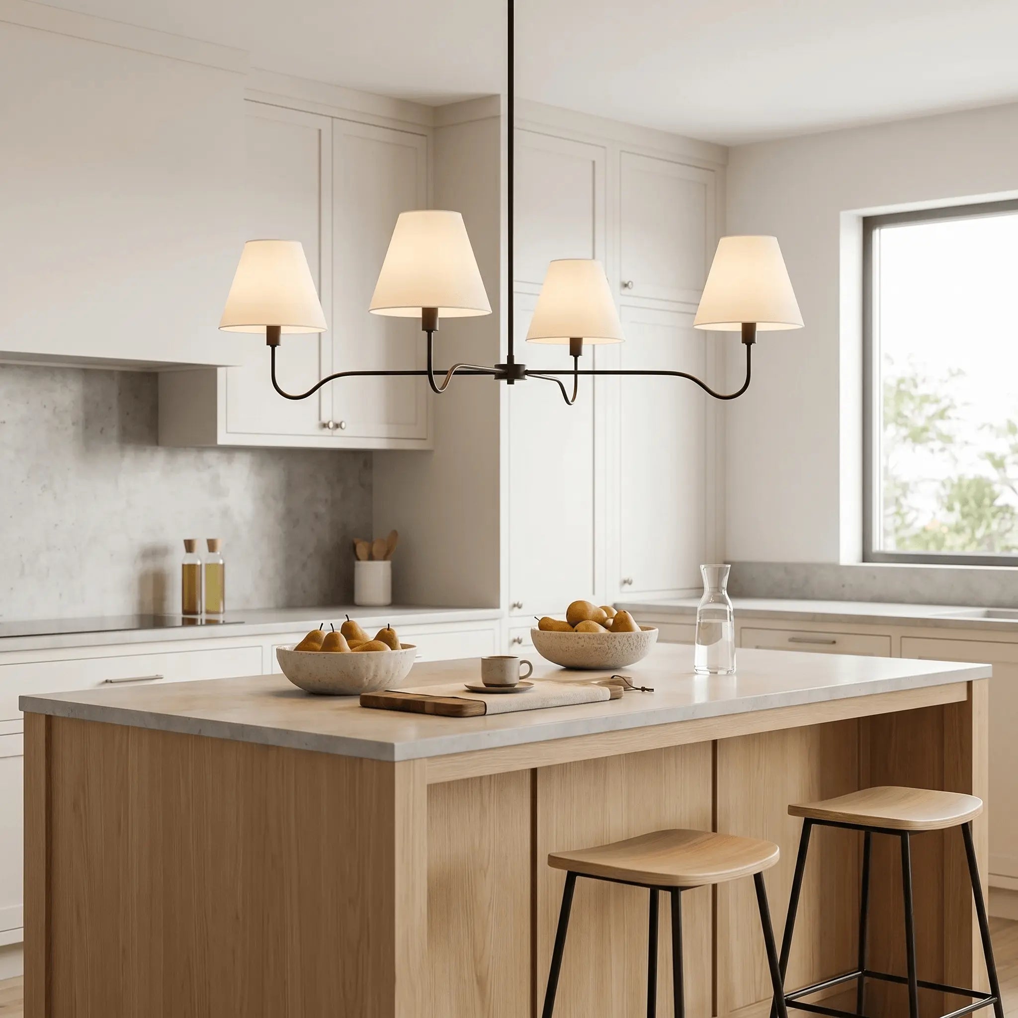 The Finished Dining Chandelier