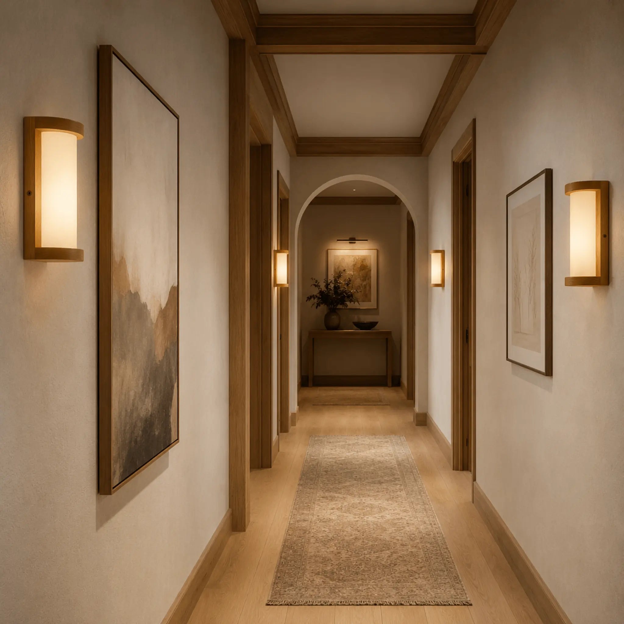The Warm Wood Wall Sconce