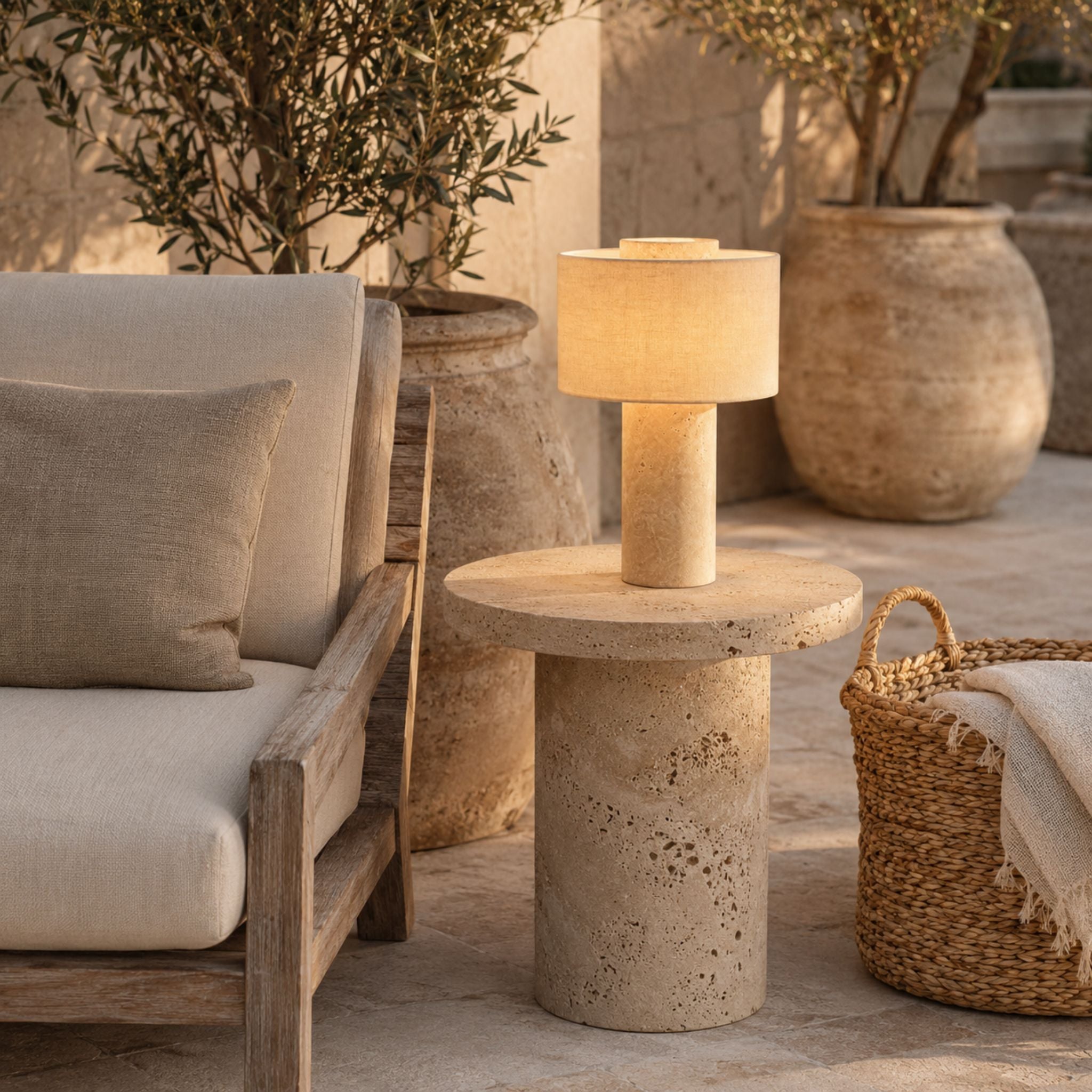The Minimalist Stone Table Lamp