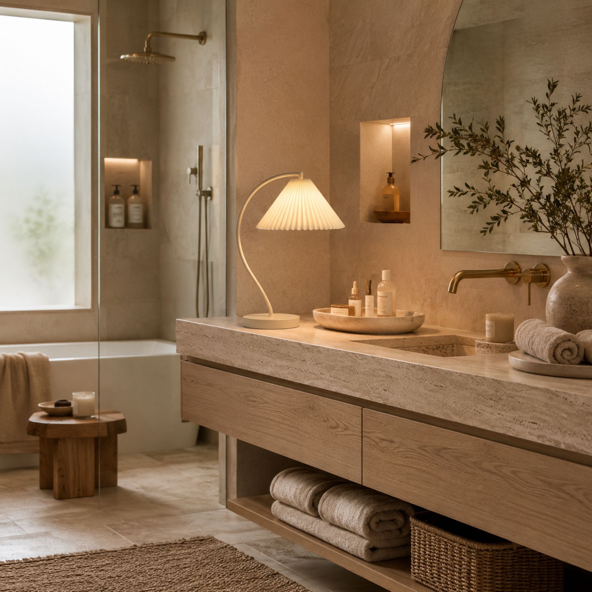 The Graceful Arc Table Lamp