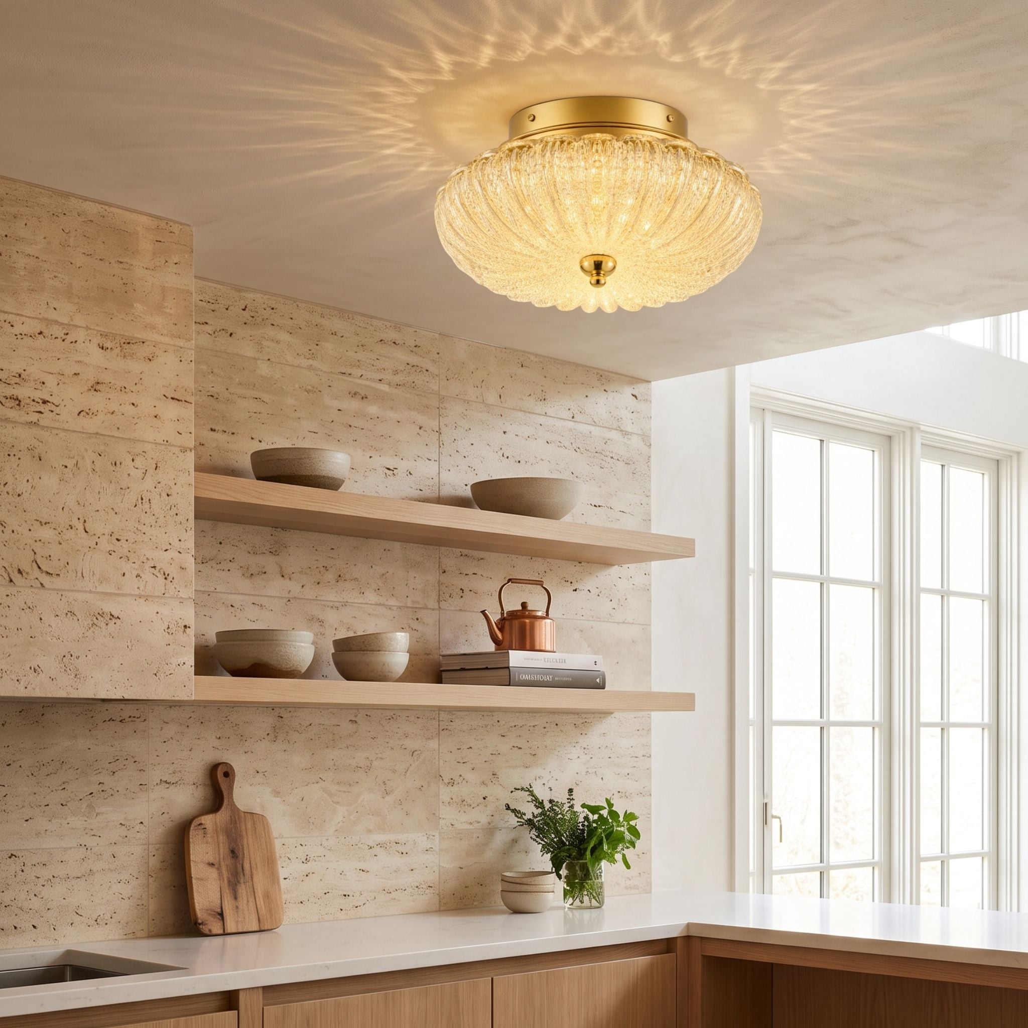 The Starry Ripple Ceiling Light