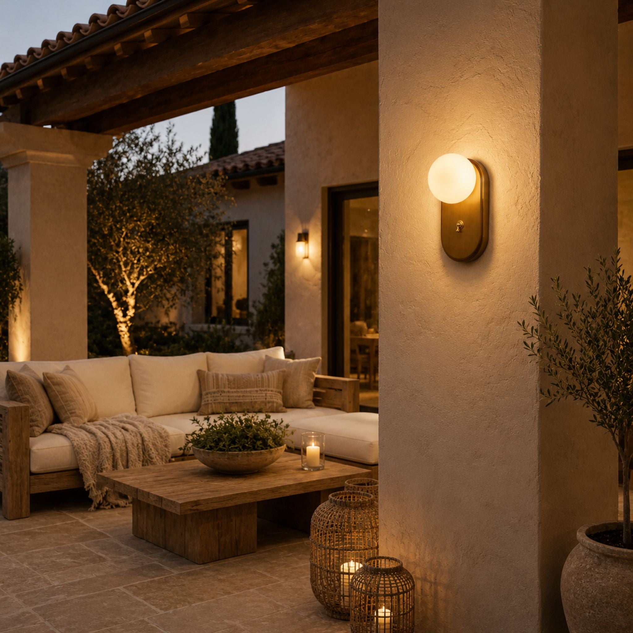 The Opal Glow Wall Sconce