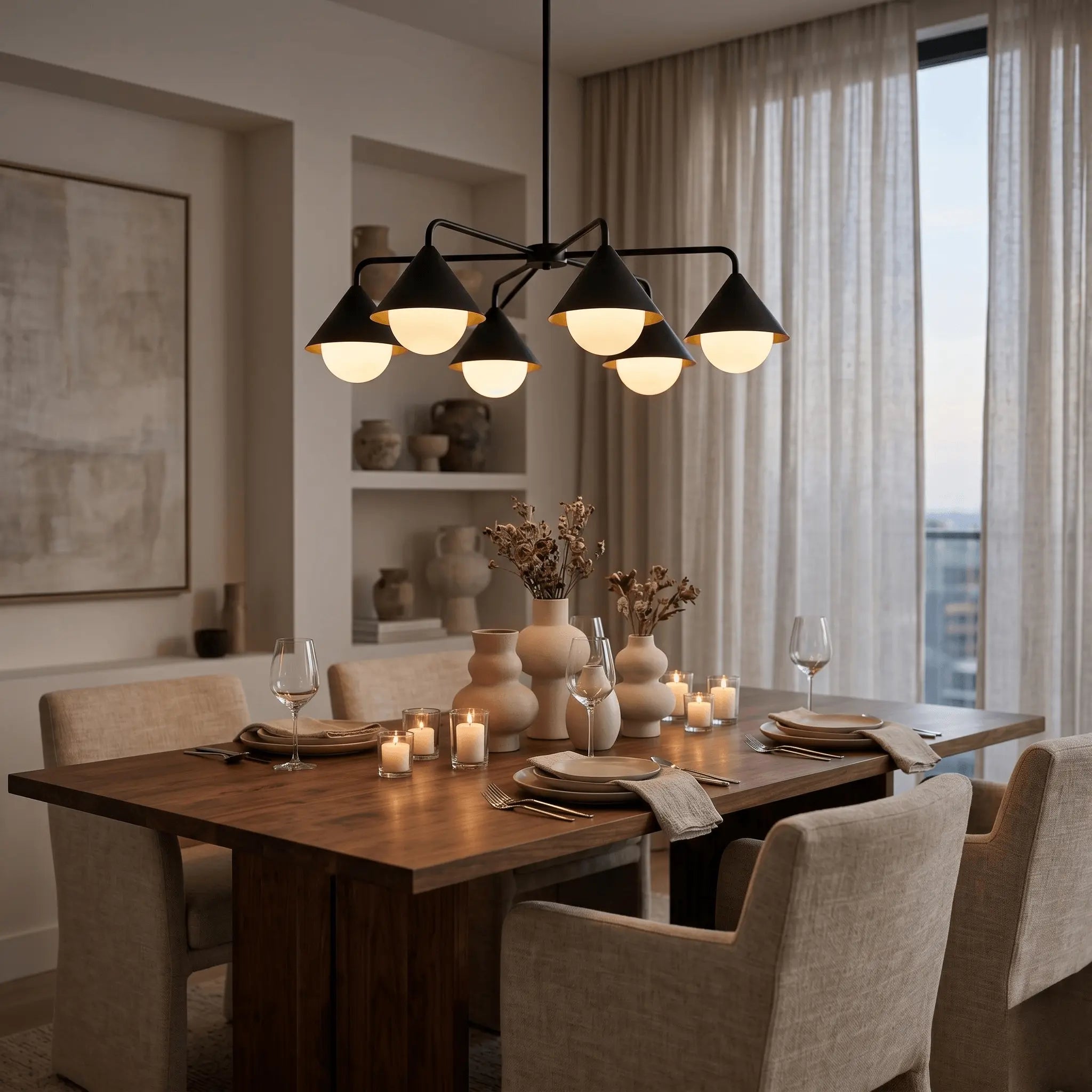 The Finished Room Chandelier