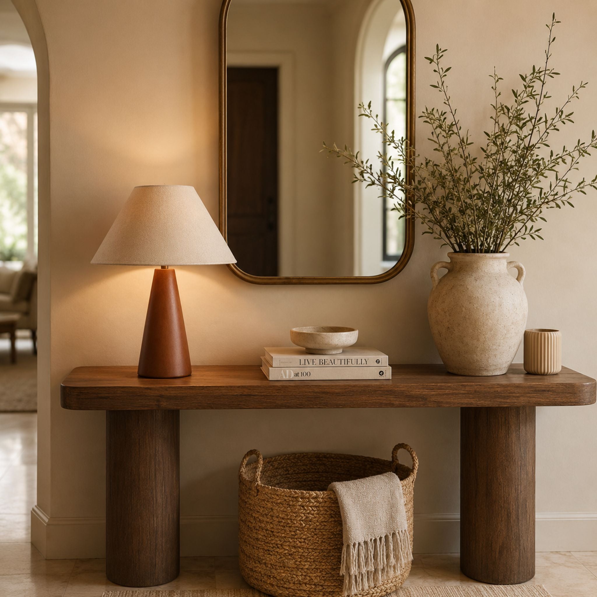 The Timber Glow Table Lamp