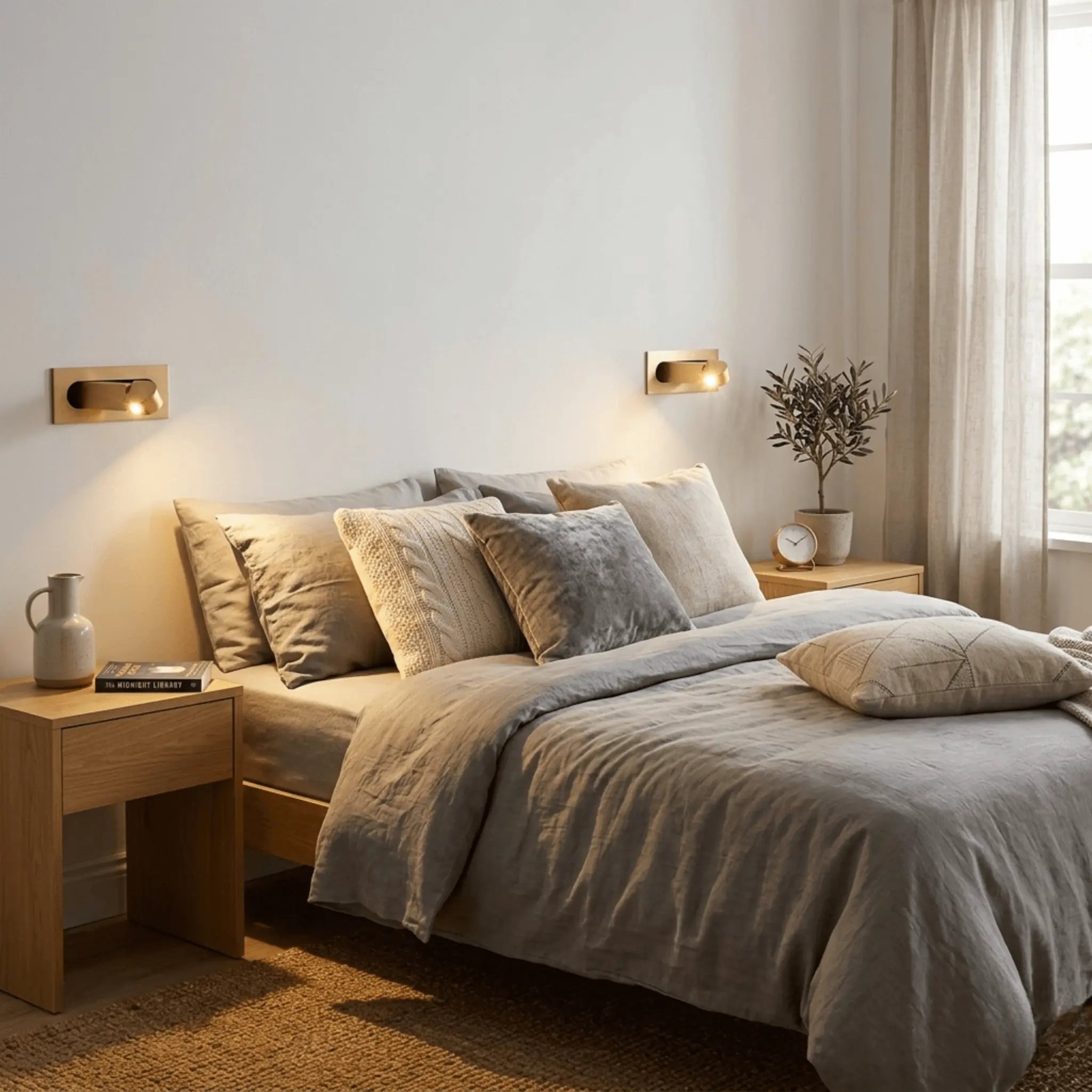 The Quiet Bedside Reading Light