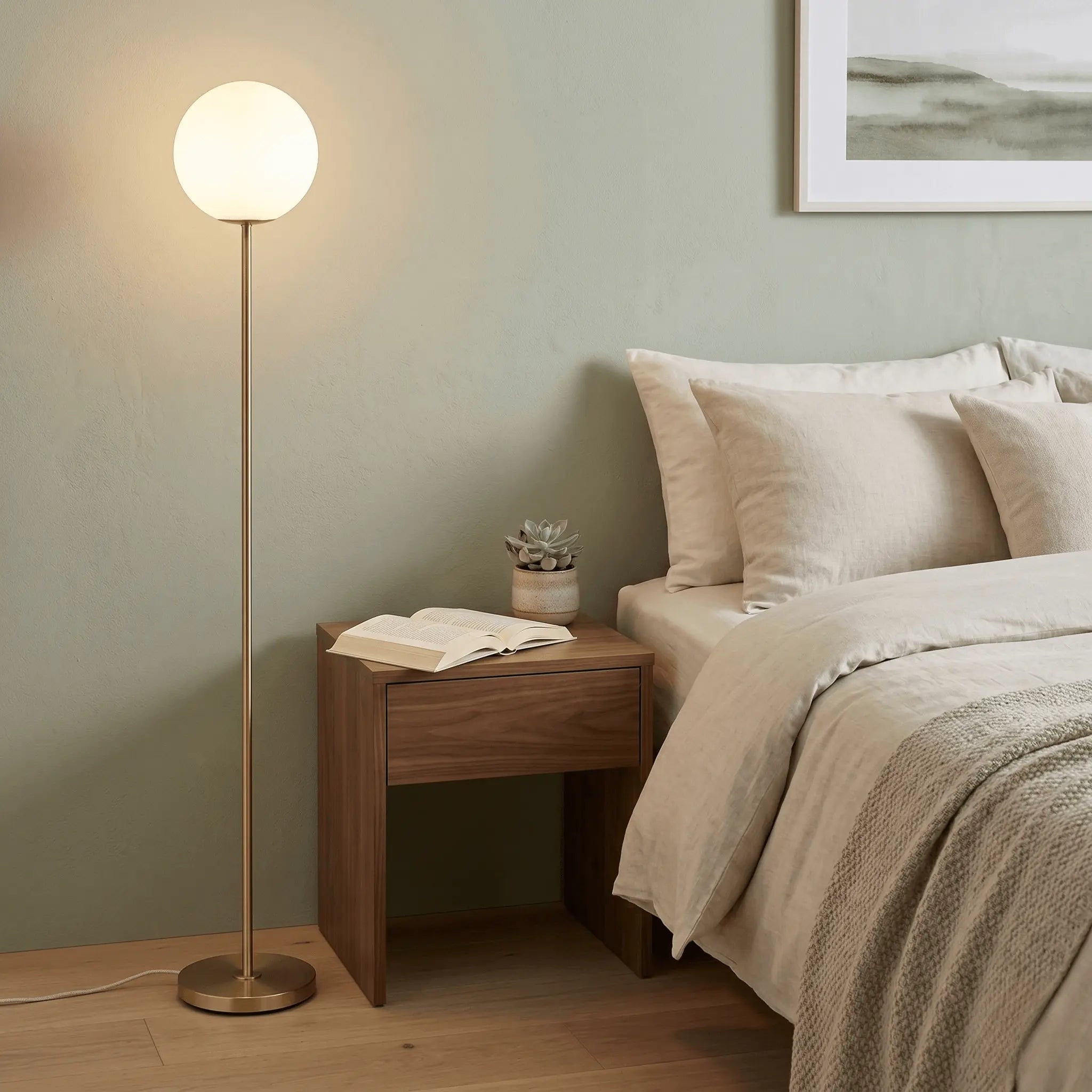 The Moon Glow Floor Lamp