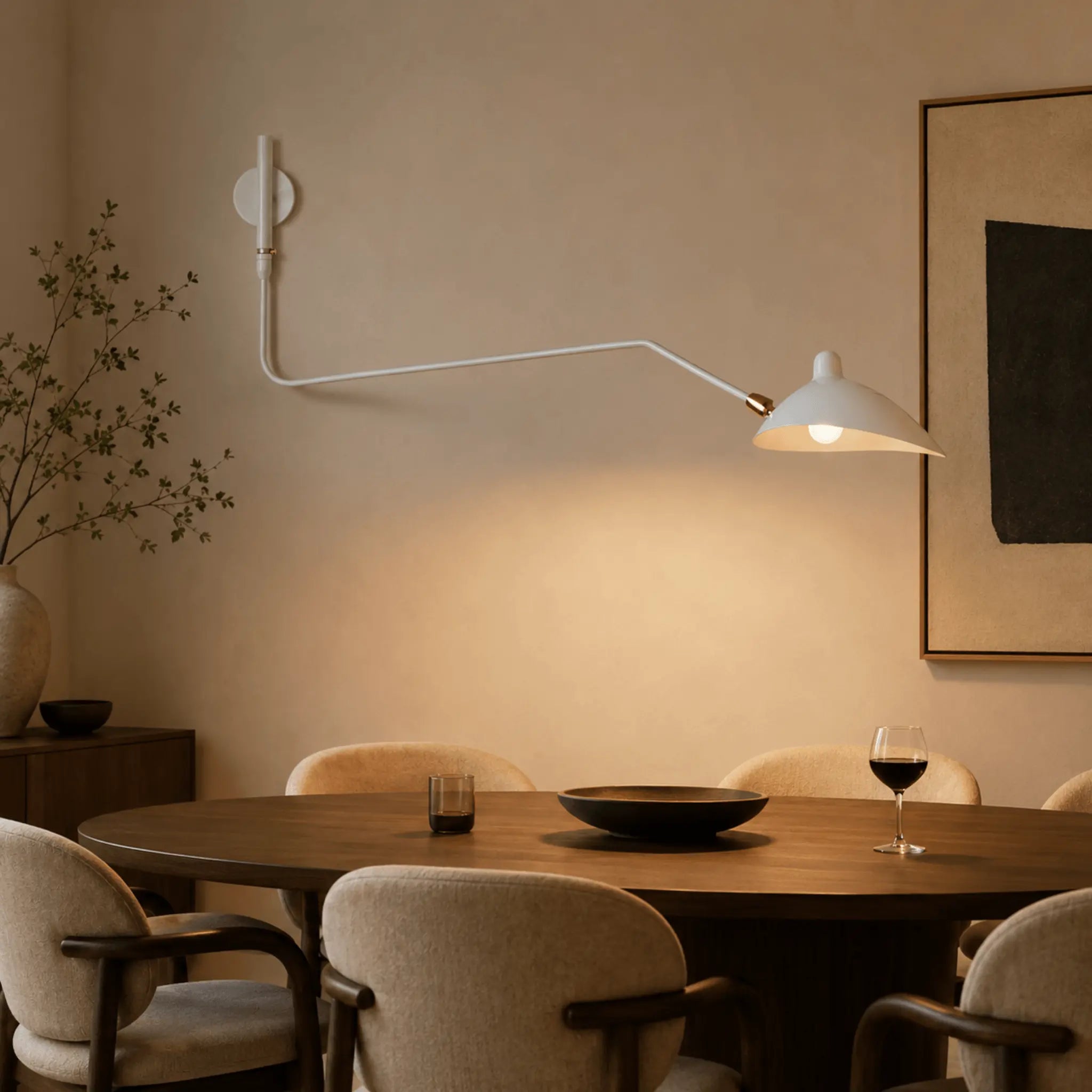 The Sculptural Reach Wall Sconce