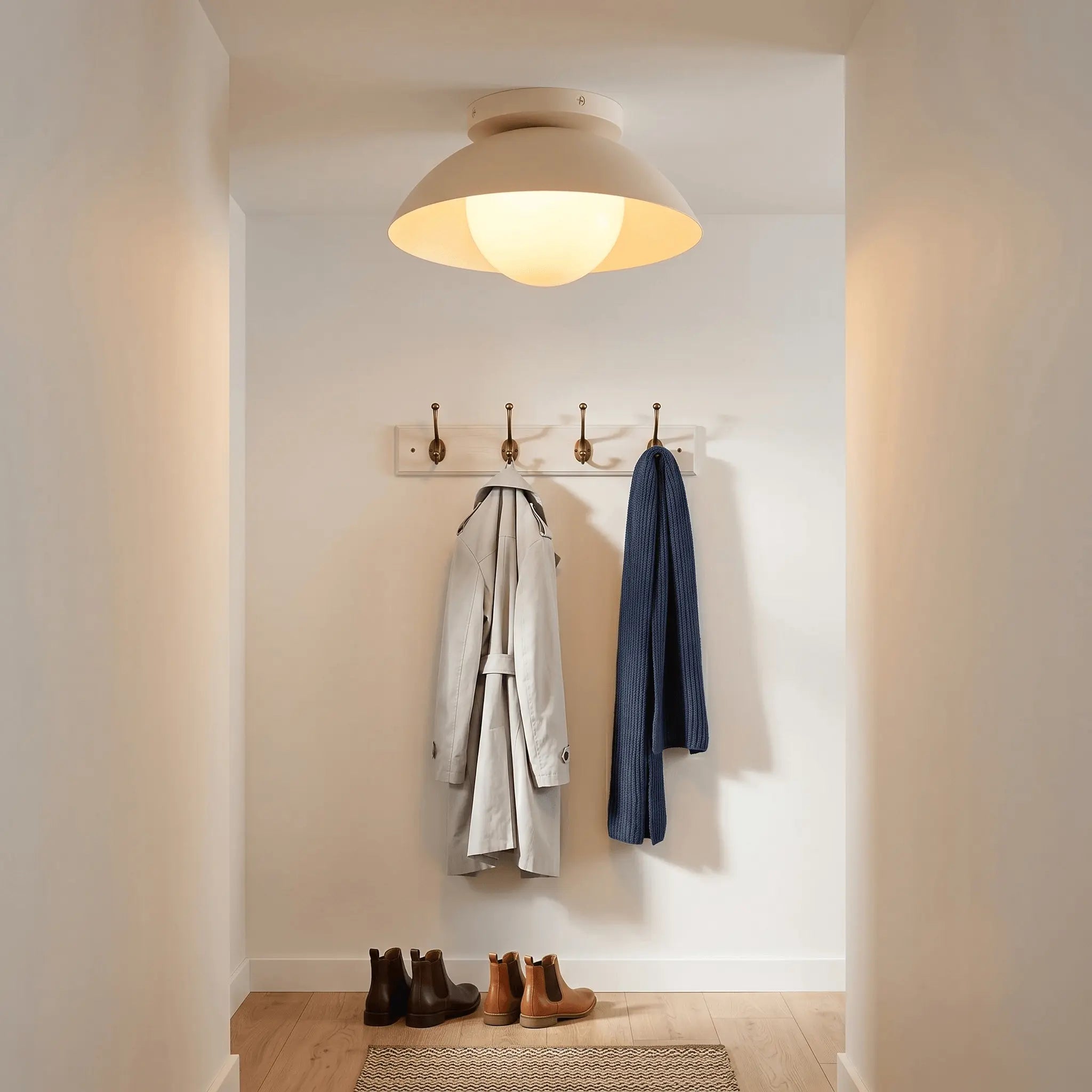 The Soft Glow Flushmount Light