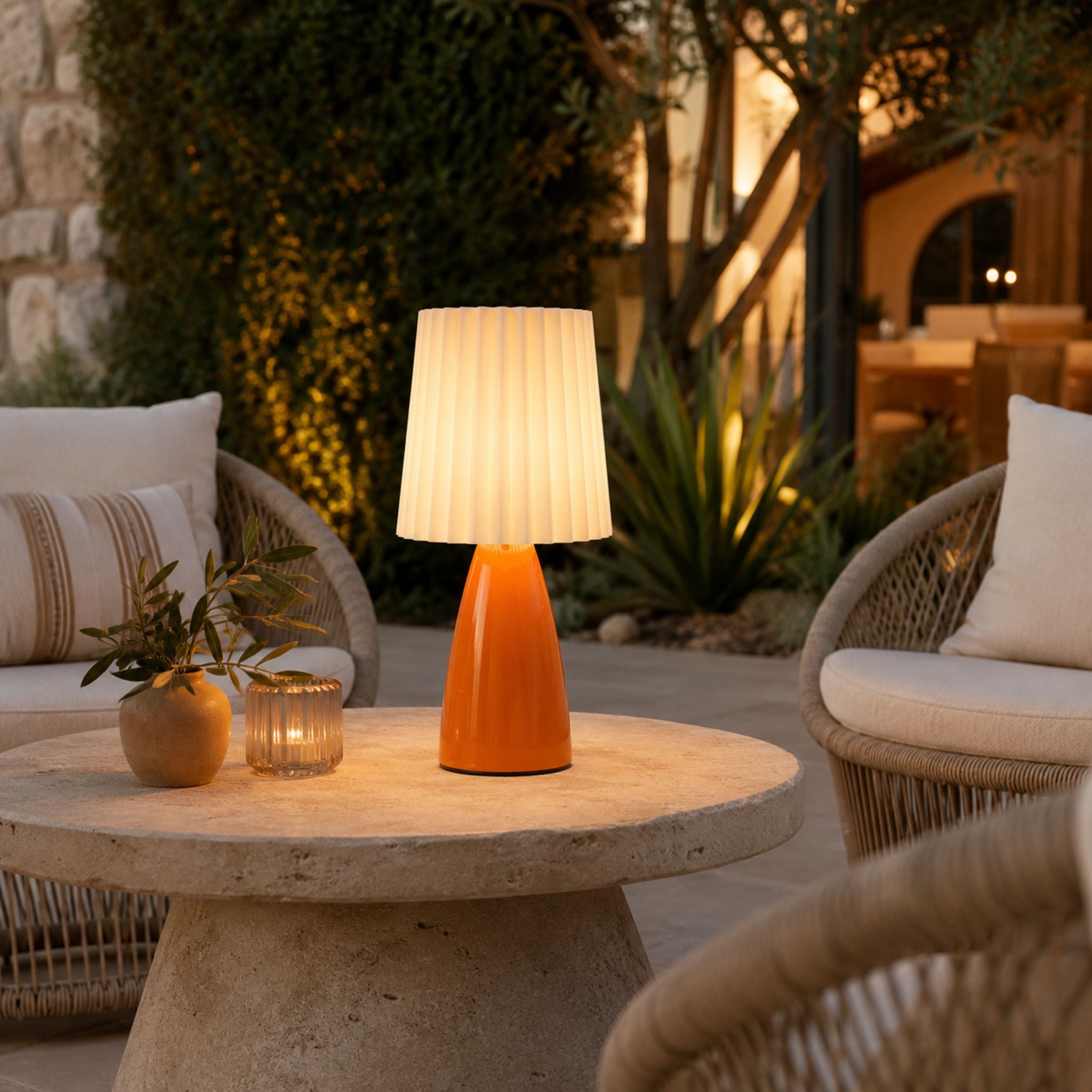 The Fireside Glow Table Lamp
