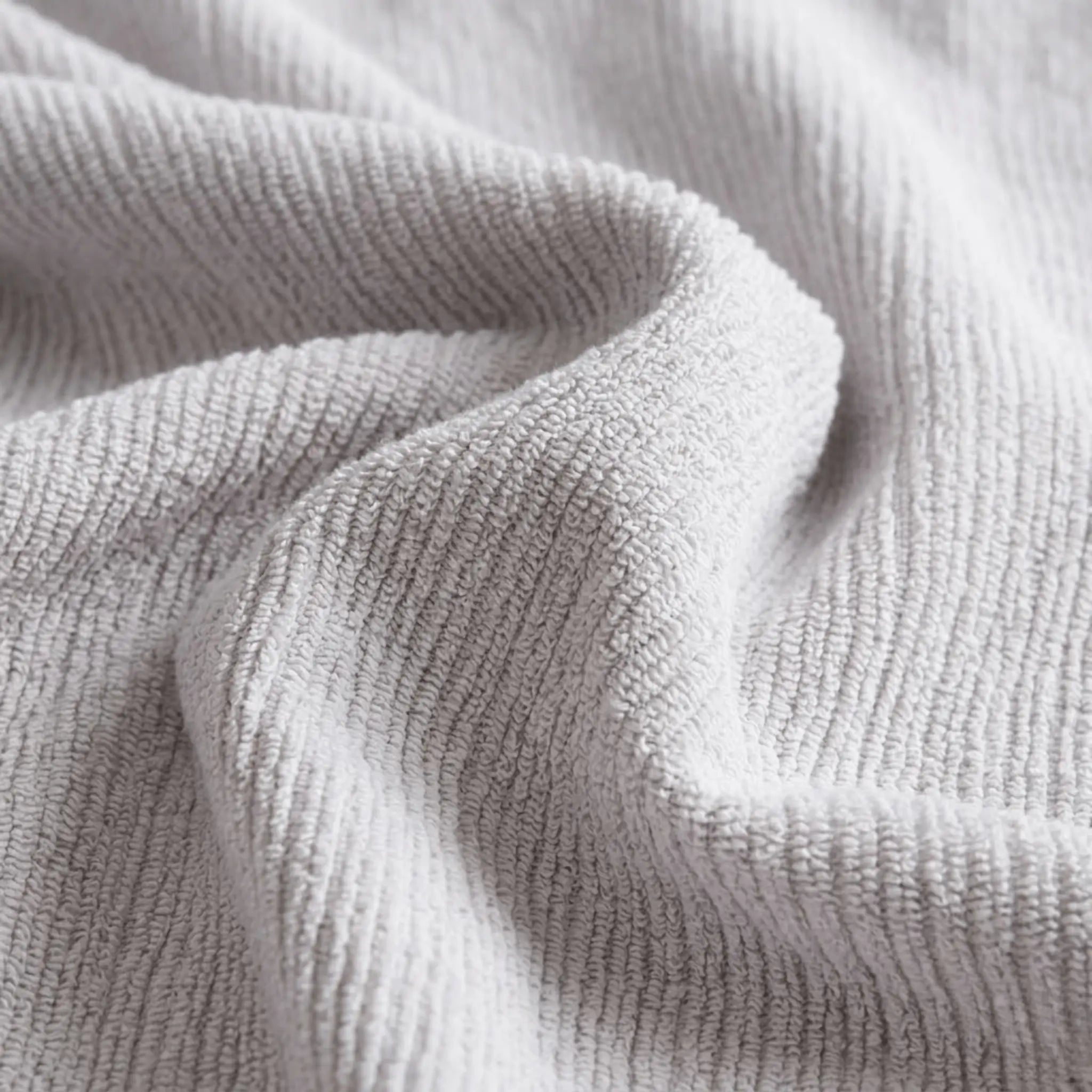 The Light Turkish Ribbed Bath Towel Bundle