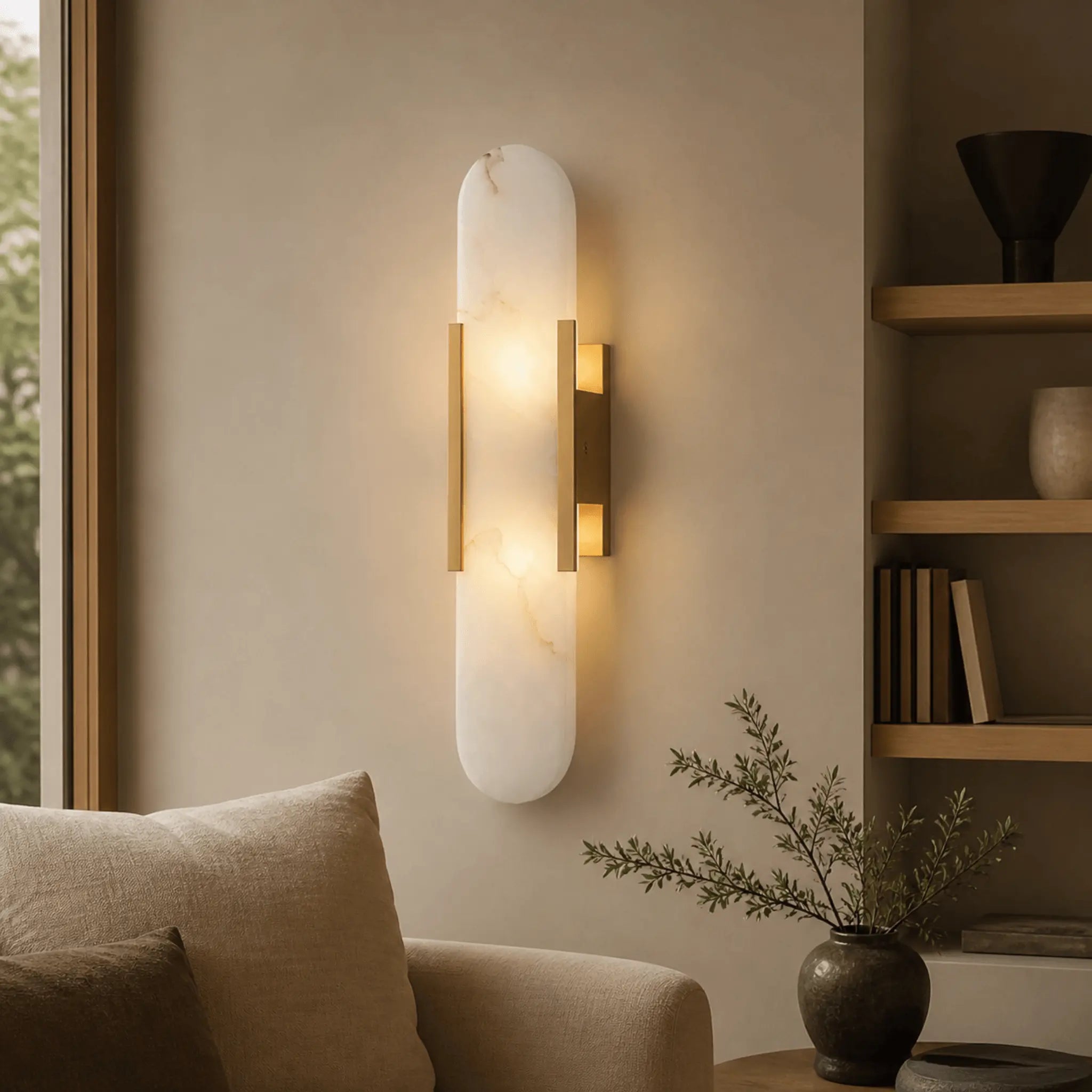 The Soft Stone Wall Light