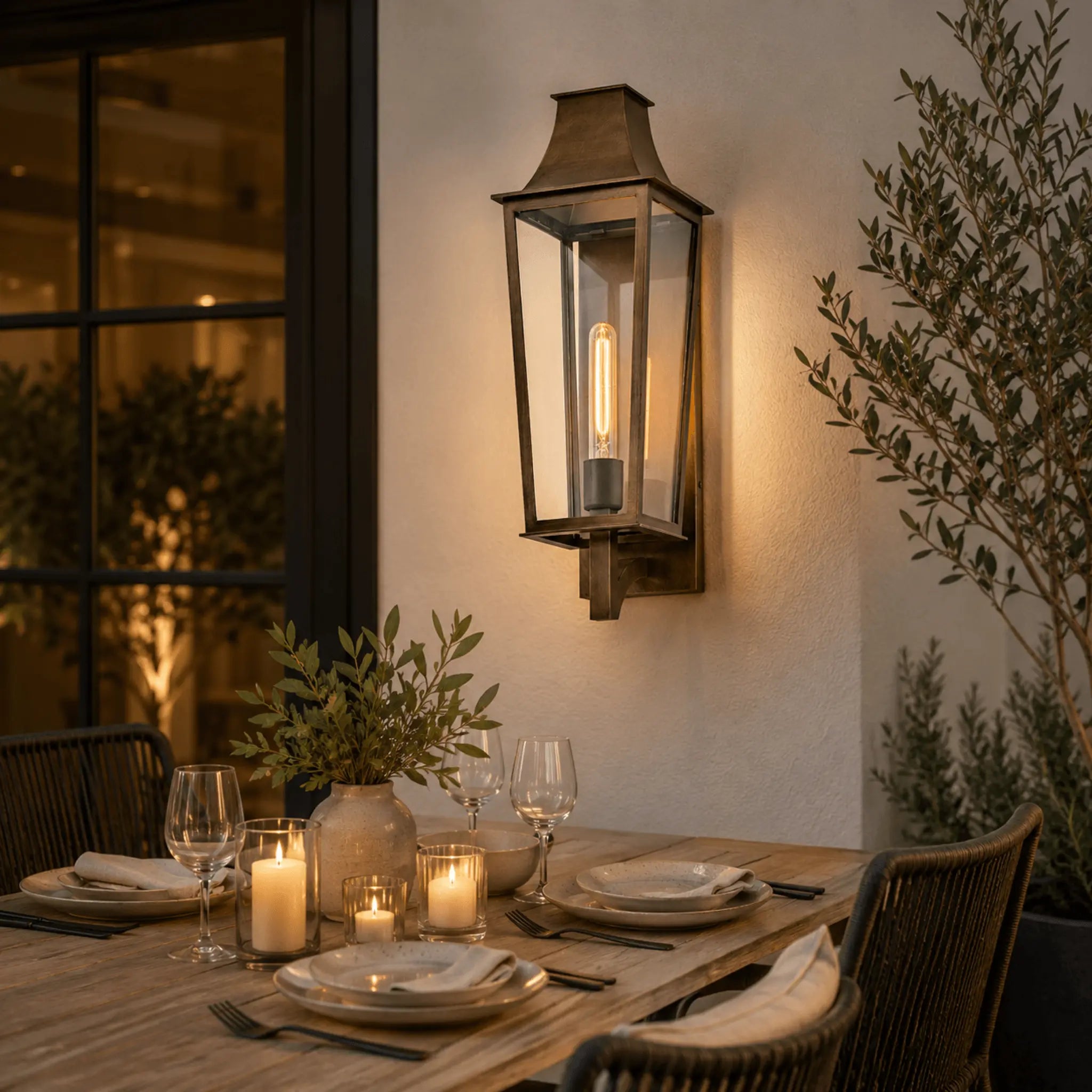 The Finished Entry Outdoor Wall Light