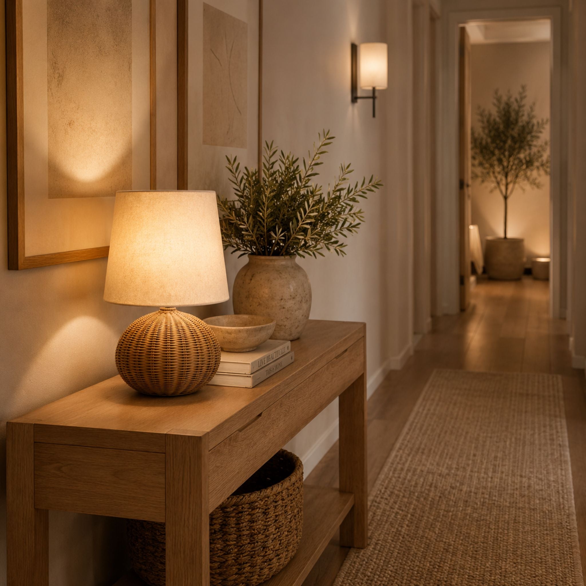 The Coastal Weave Lamp