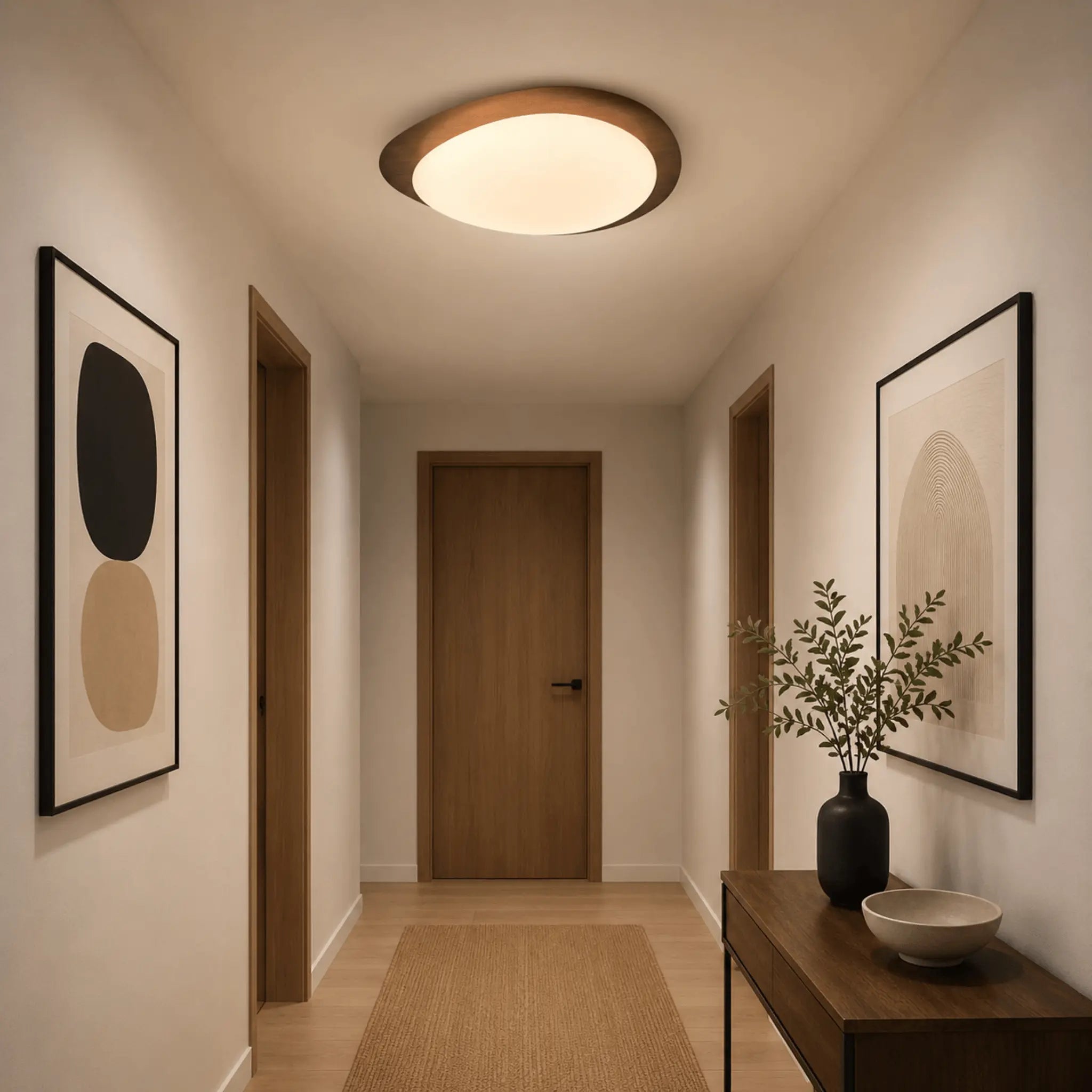 The Soft Pebble Ceiling Light