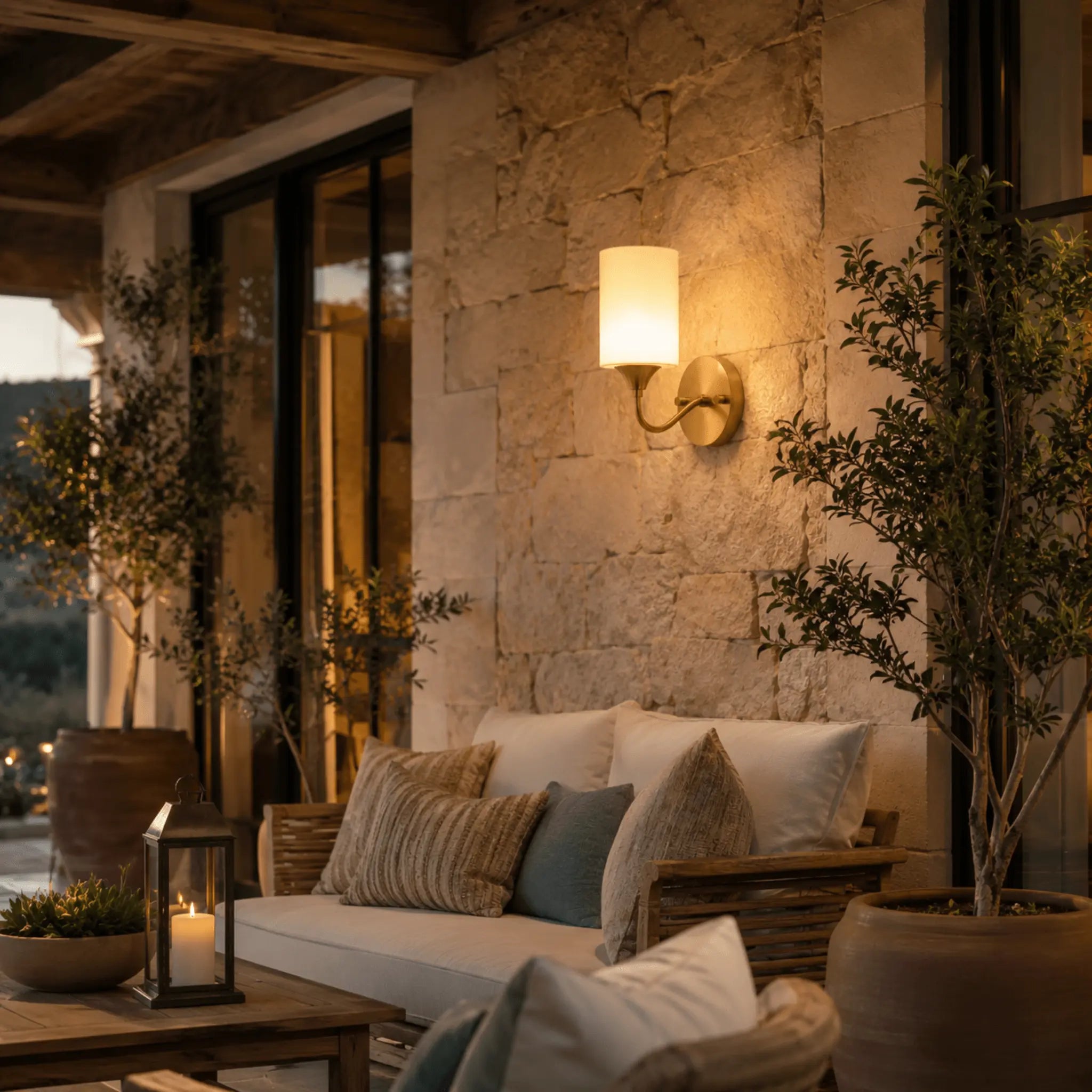 The Mayfair Brass Wall Sconce