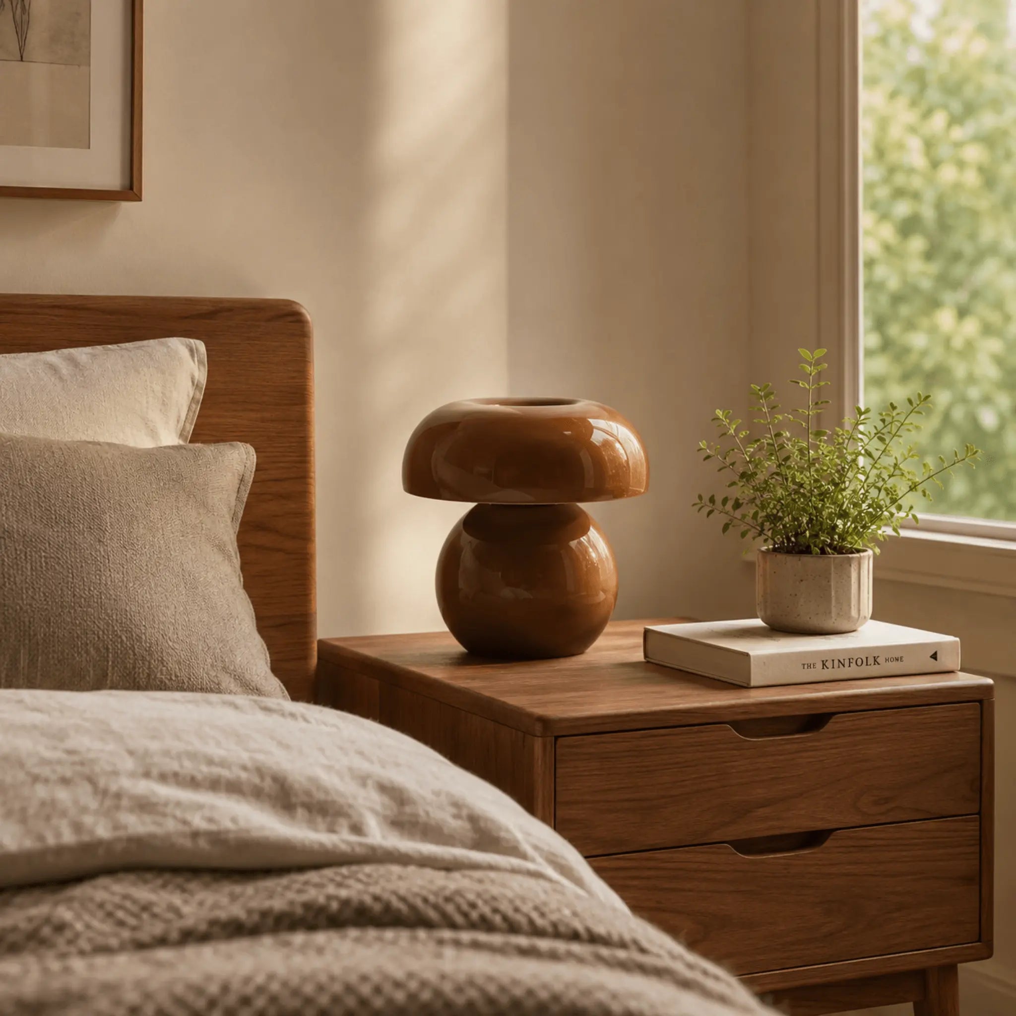 The Cozy Glow Bobbin Lamp
