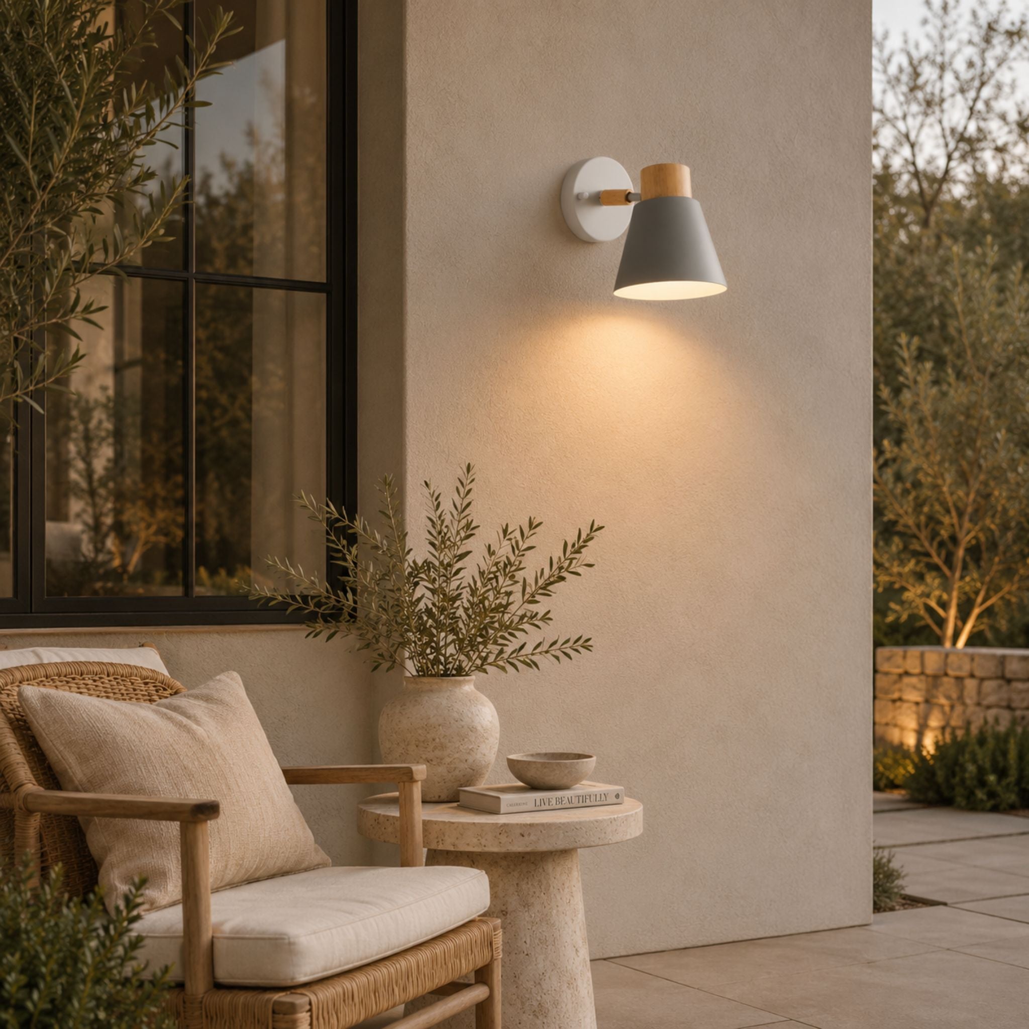 The Modern Timber Sconce