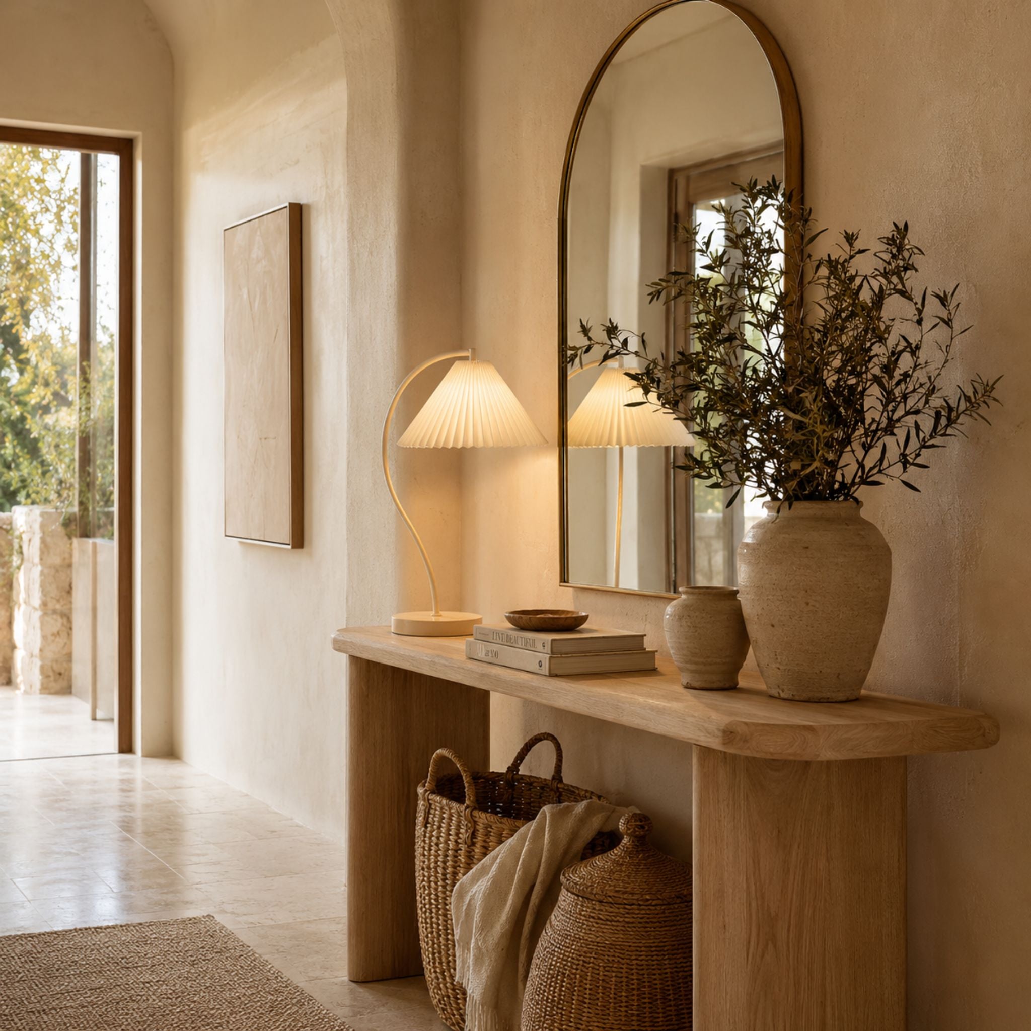 The Graceful Arc Table Lamp