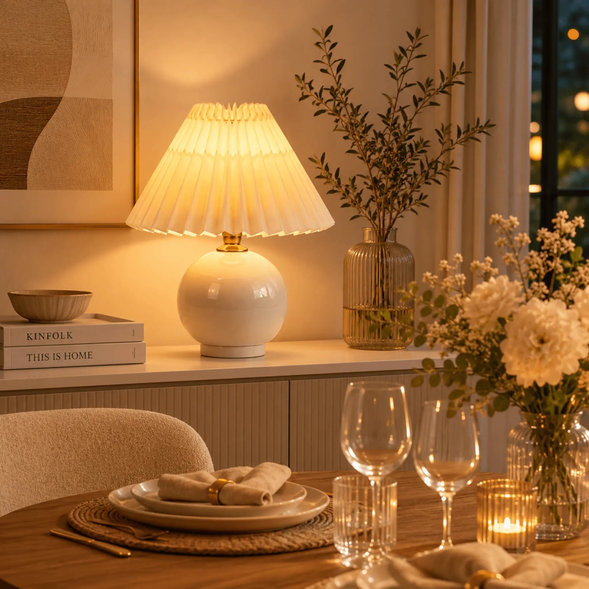 The Petal Shade Table Lamp