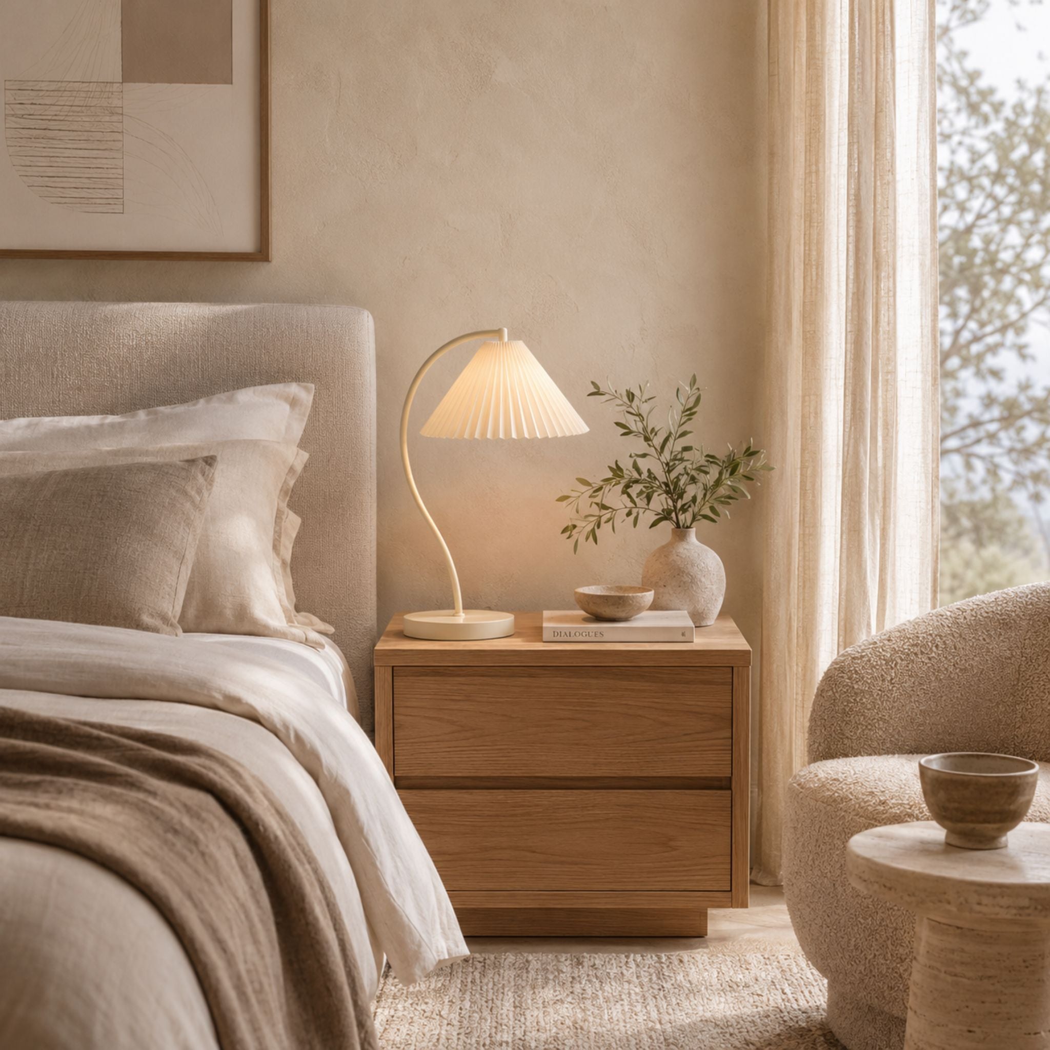 The Graceful Arc Table Lamp