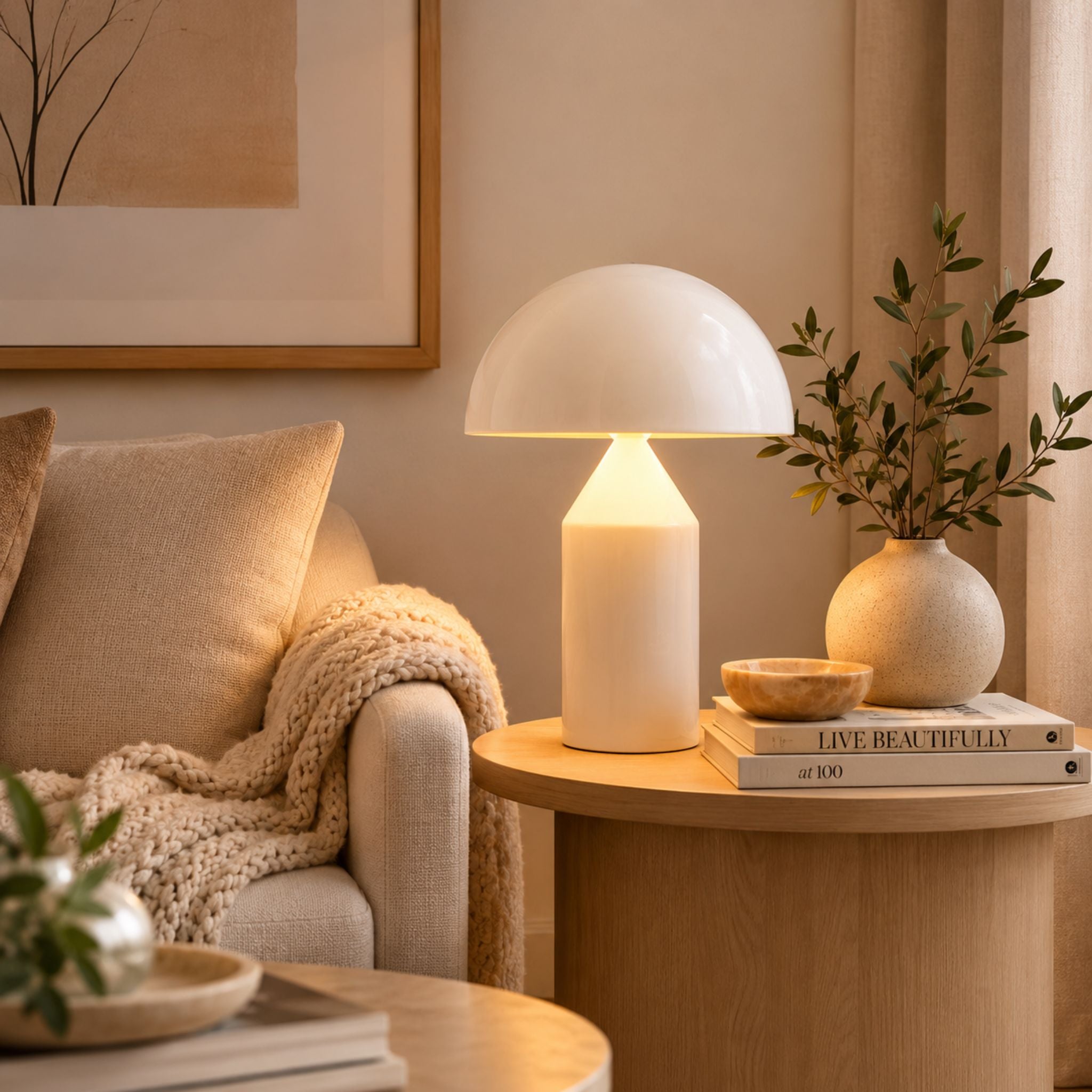 The Minimalist Dome Table Lamp