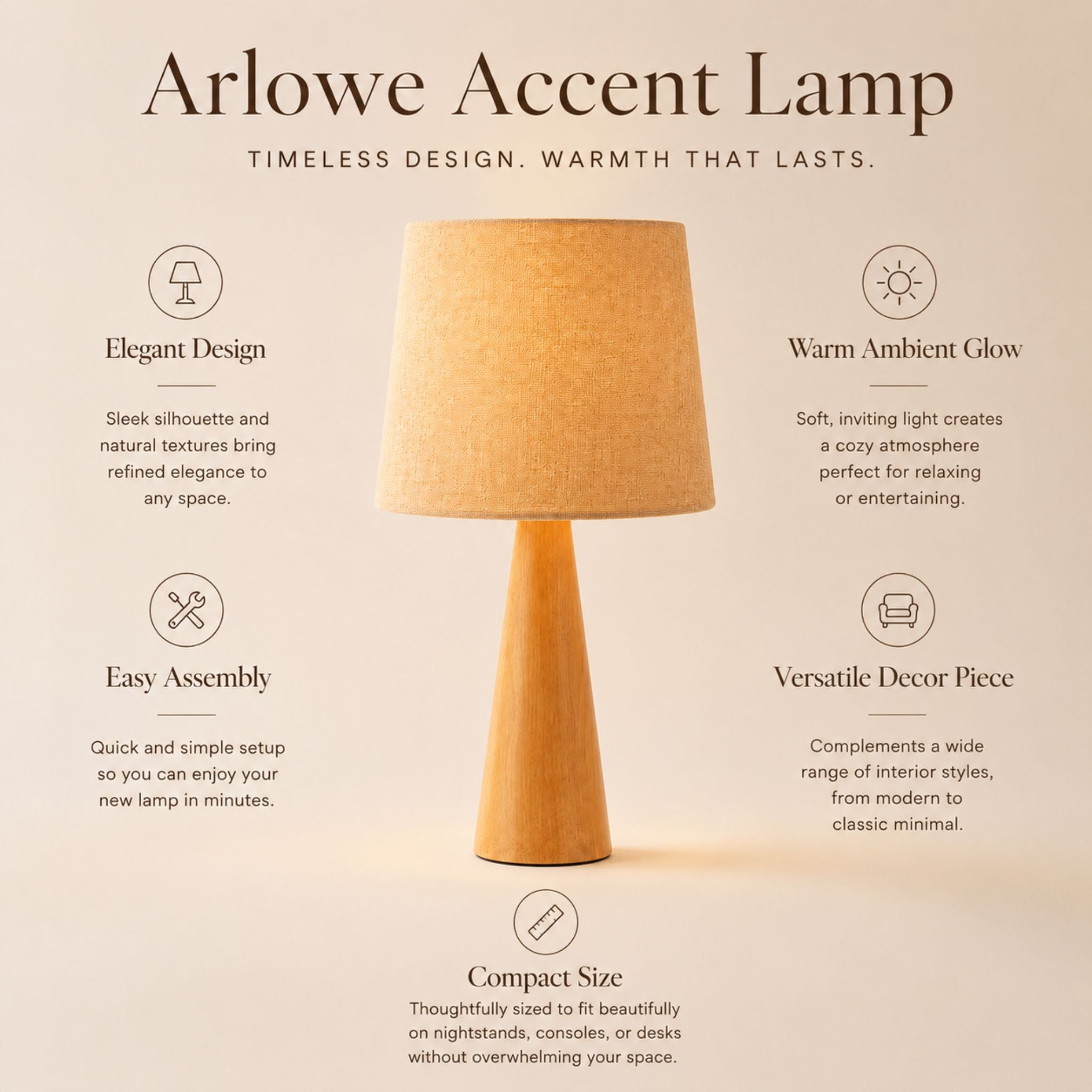 The Arlowe Accent Lamp