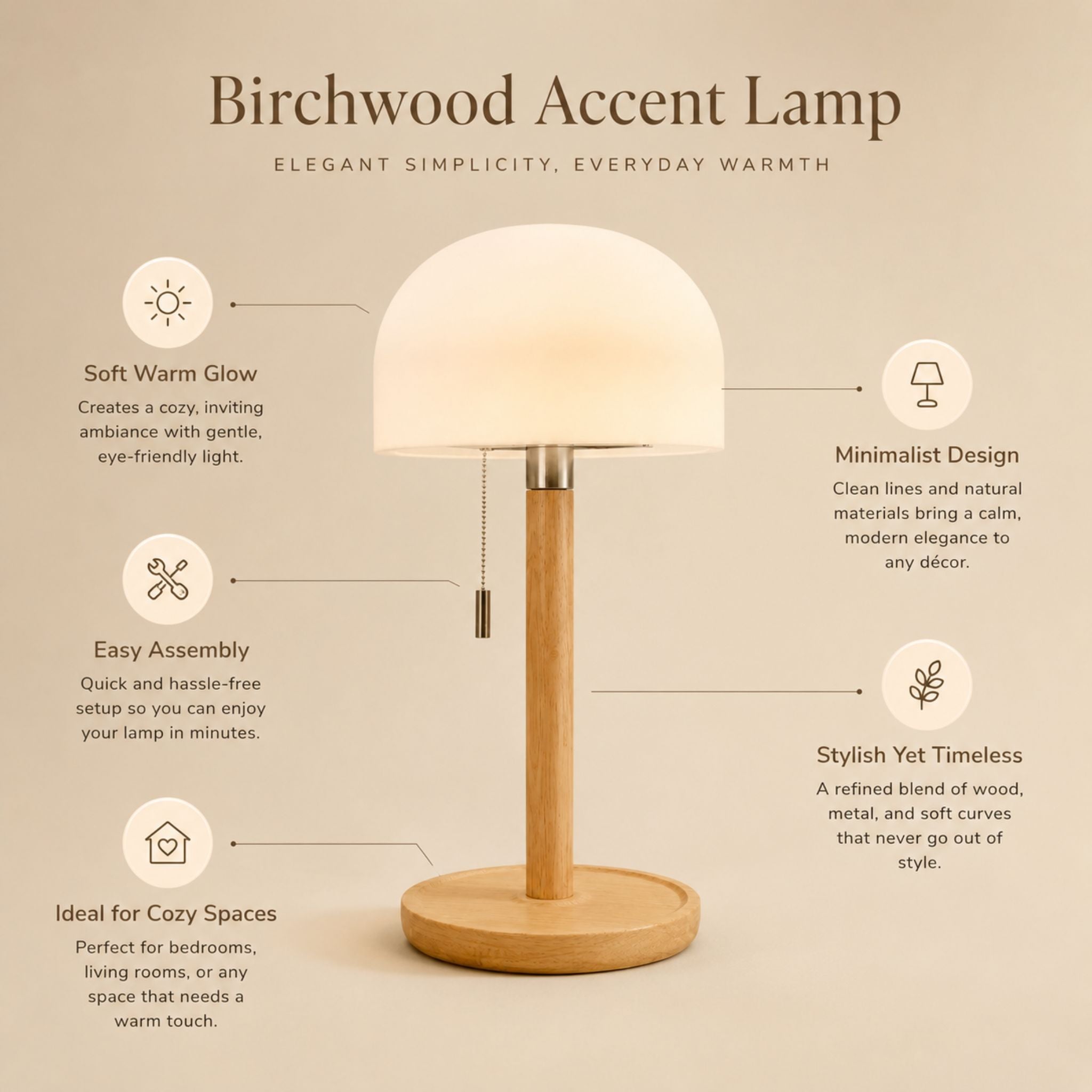 The Birchwood Accent Lamp