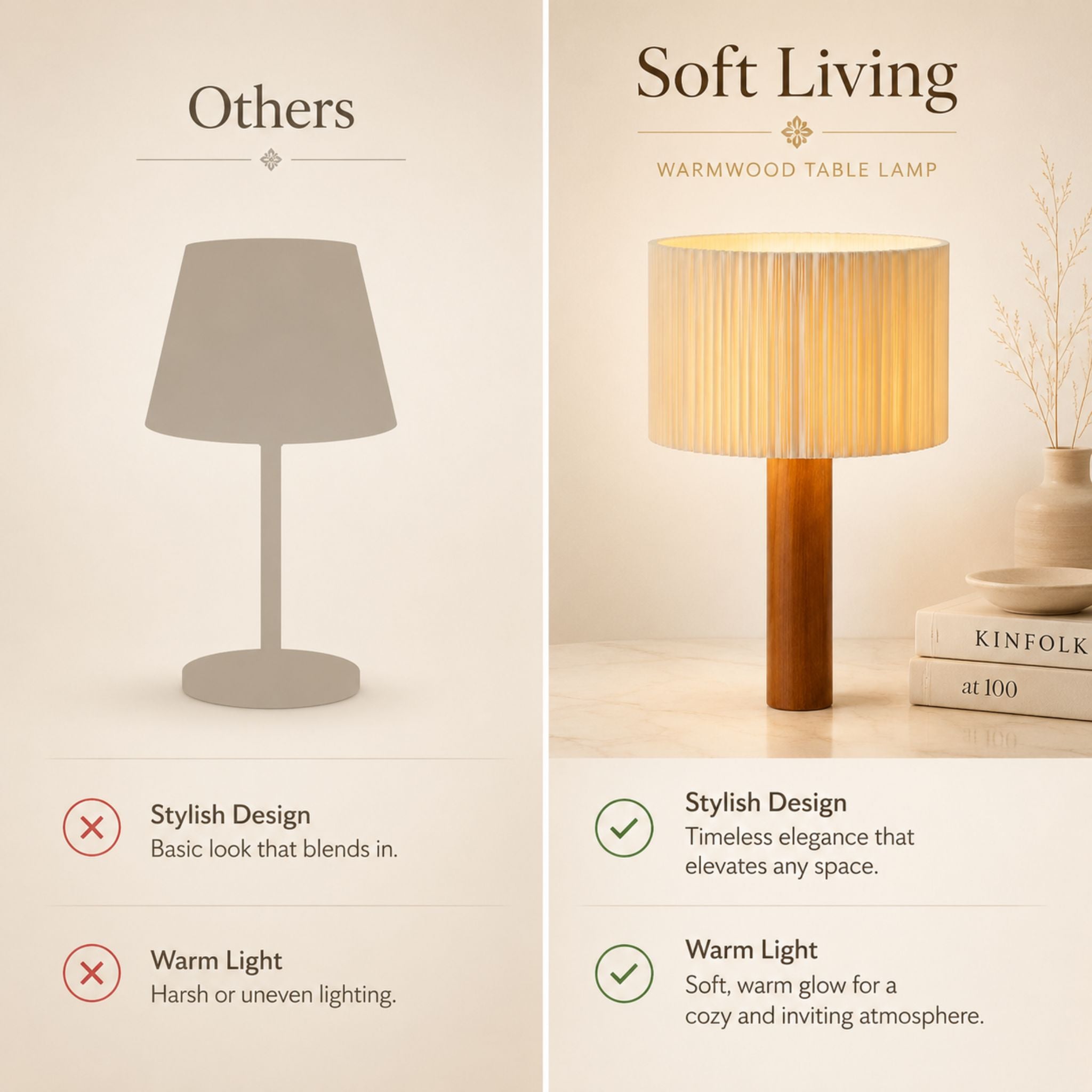 The Warmwood Table Lamp