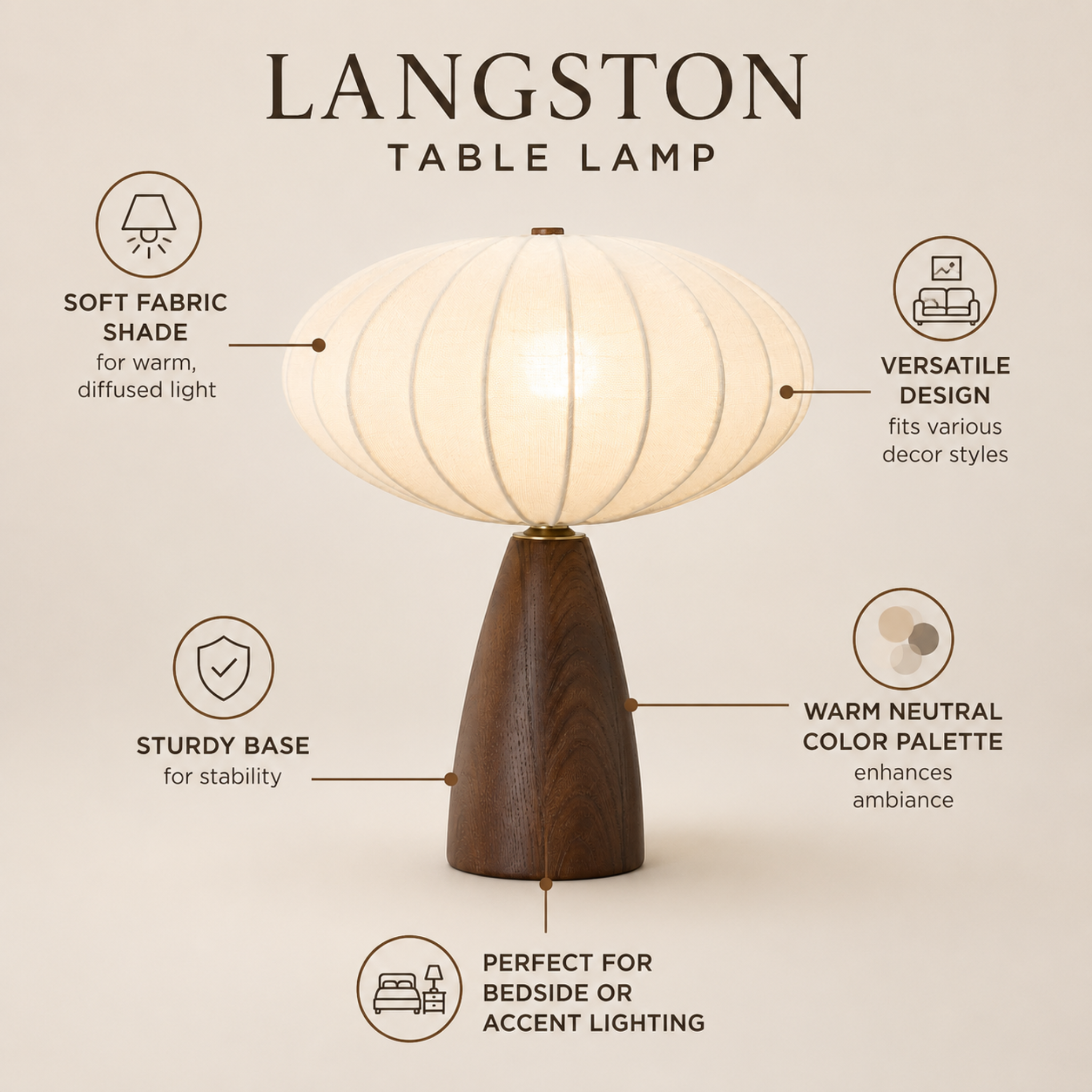 The Langston Glow Table Lamp