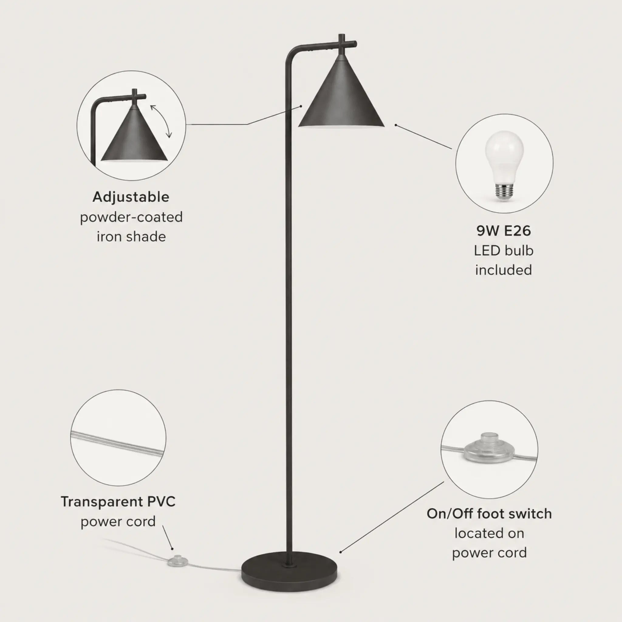 The Mood Corner Floor Lamp