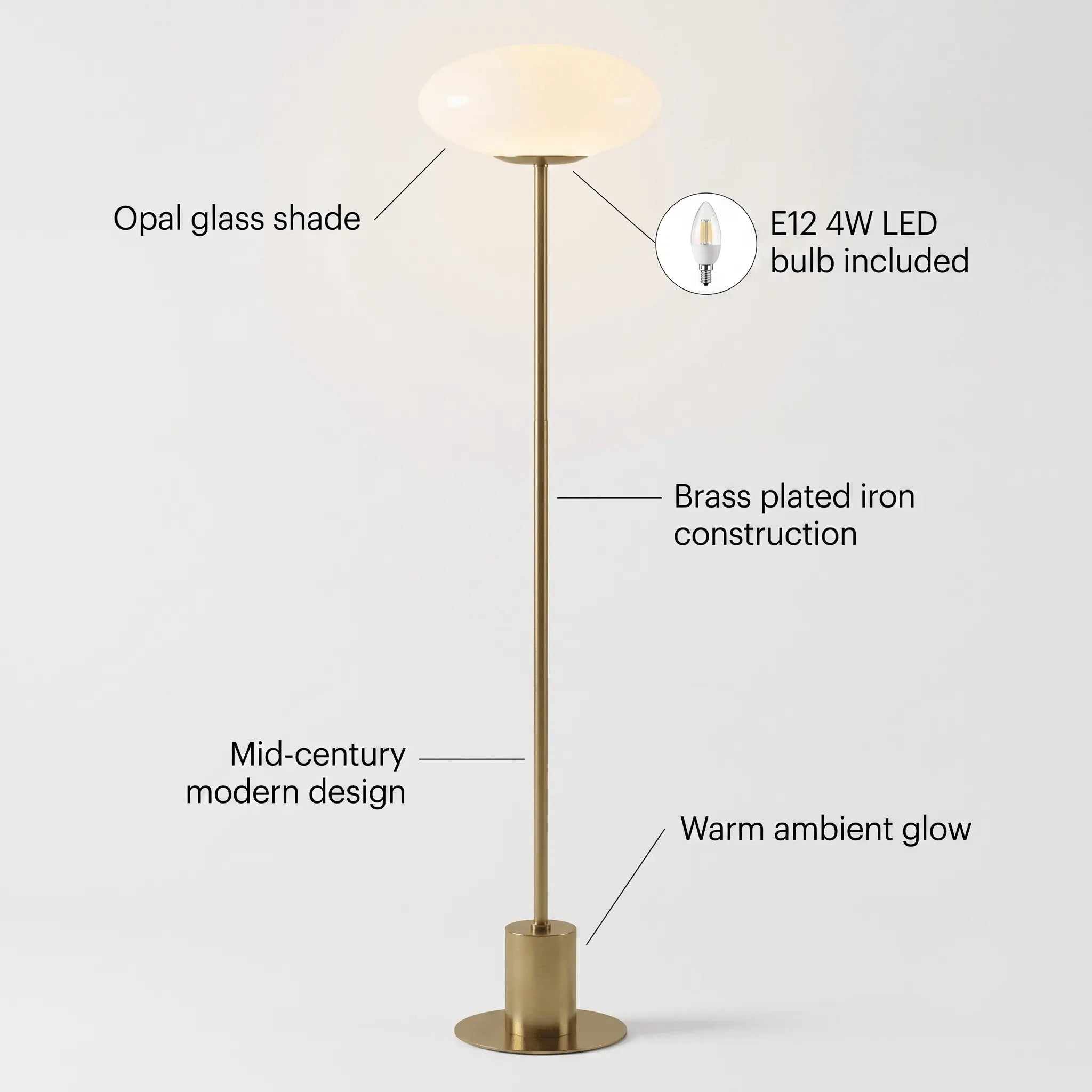 The Warm Glow Floor Lamp