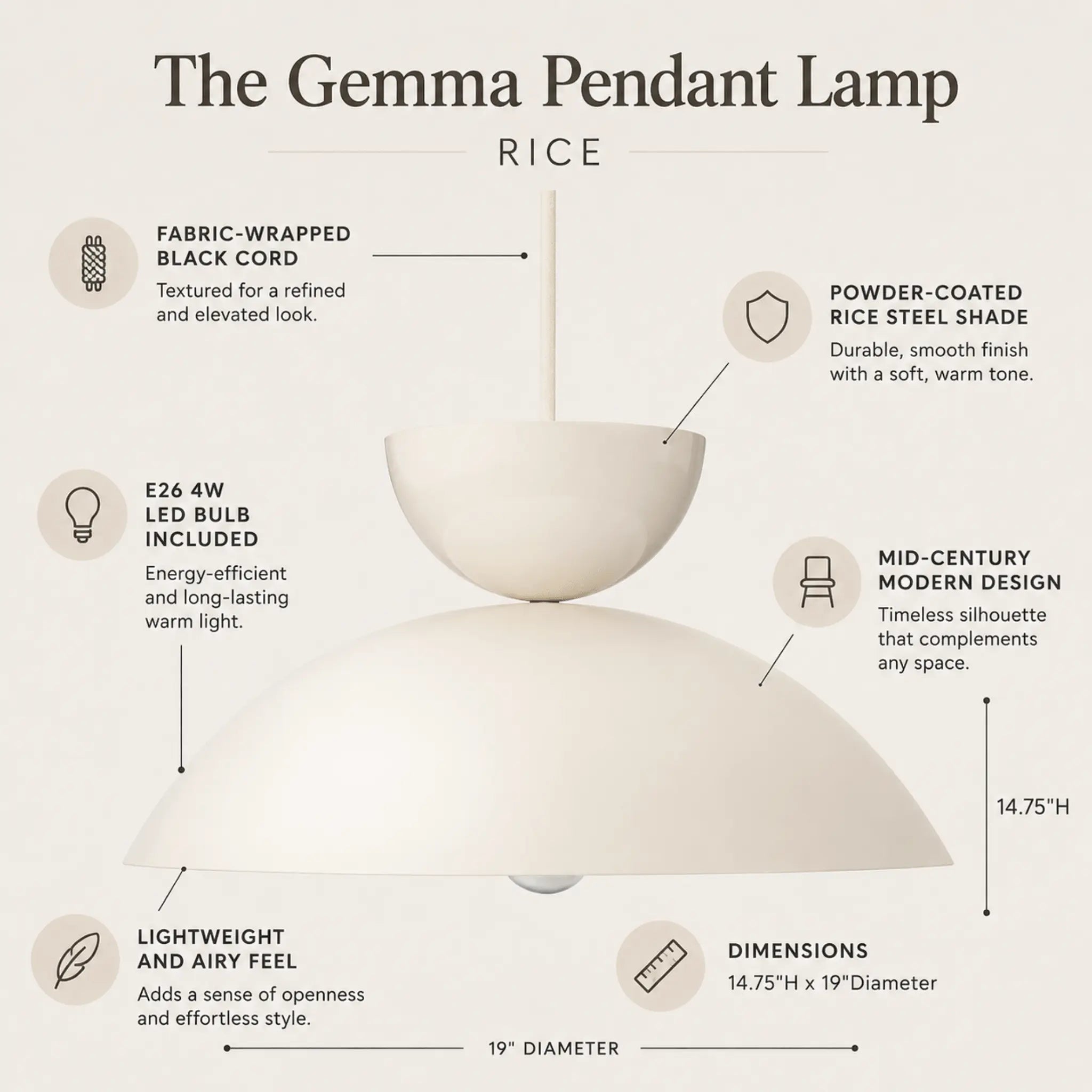 The Soft Glow Pendant Lamp