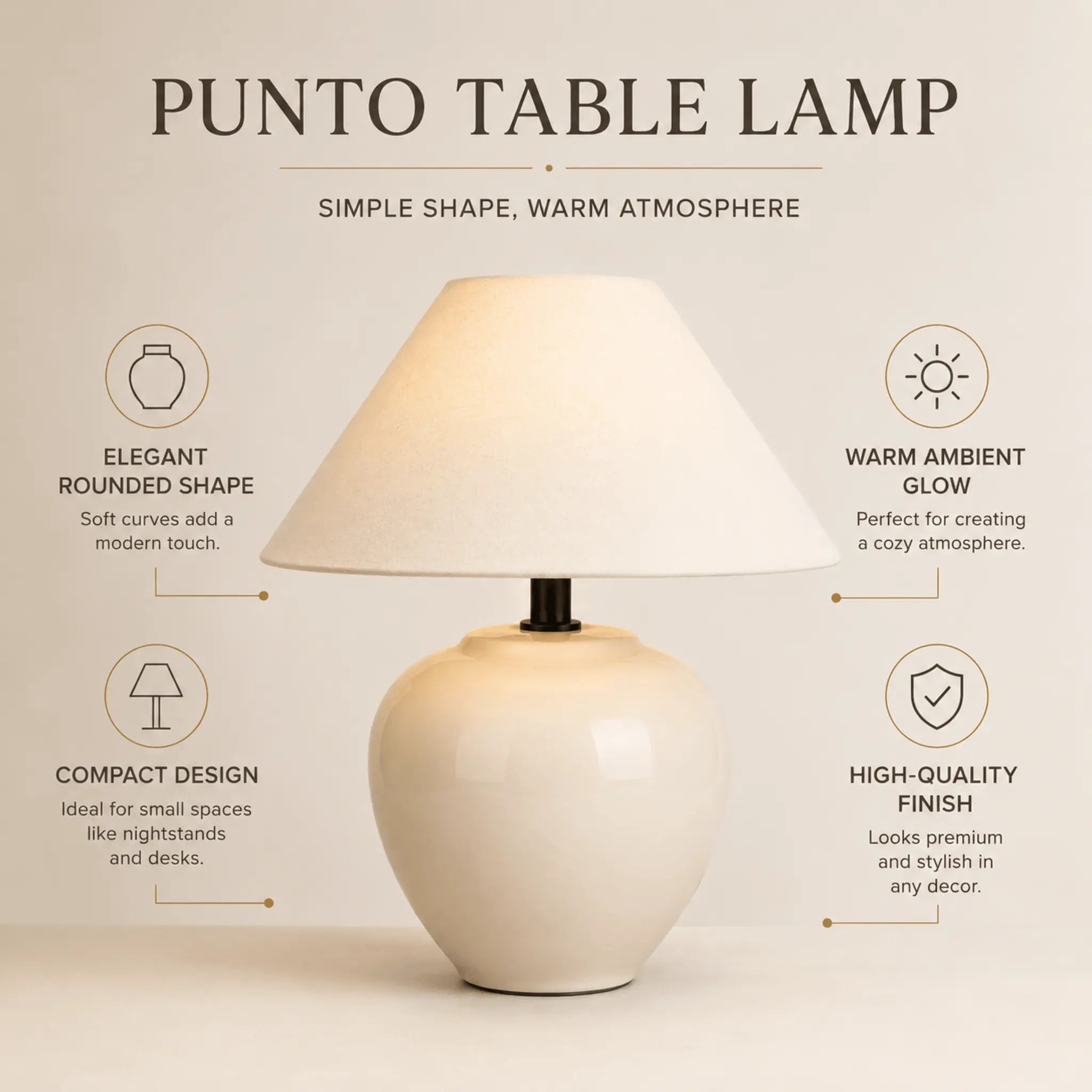 The Elara Table Lamp