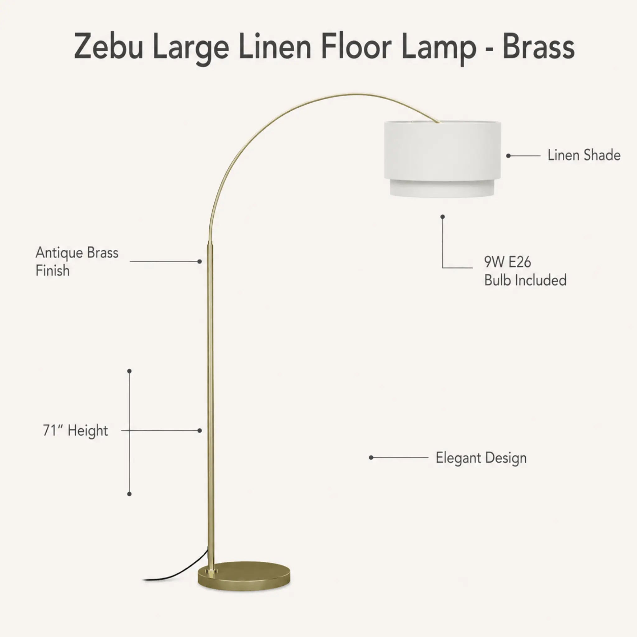 The Quiet Corner Floor Lamp