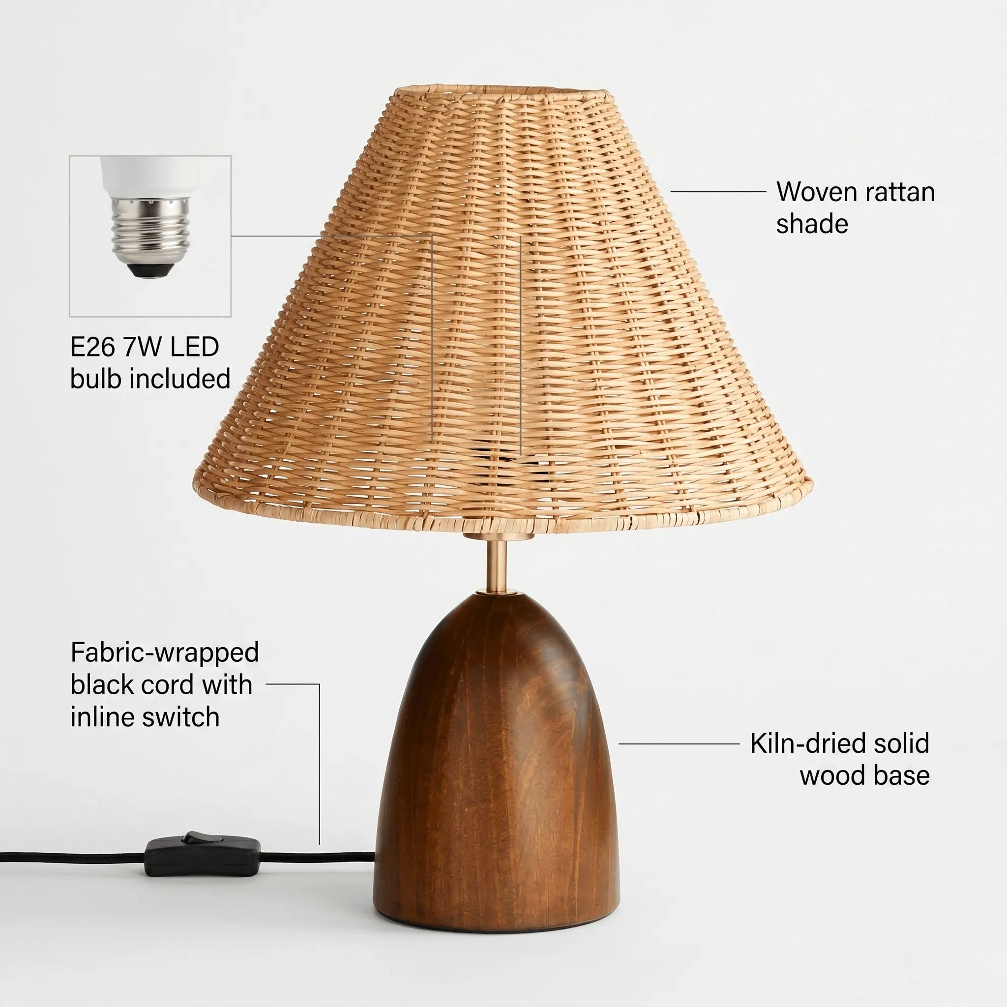 The Woven Glow Table Lamp