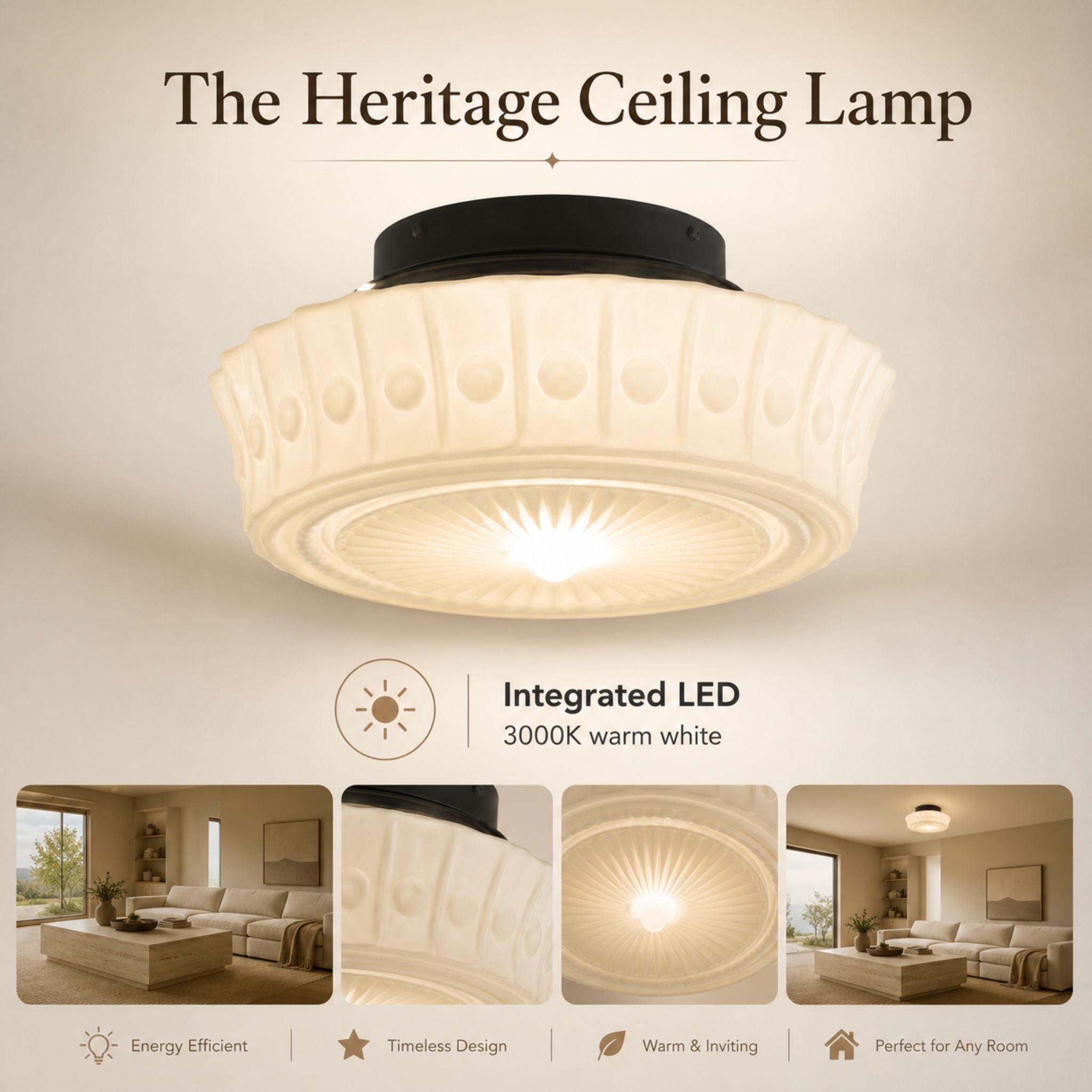 The Heritage Ceiling Lamp