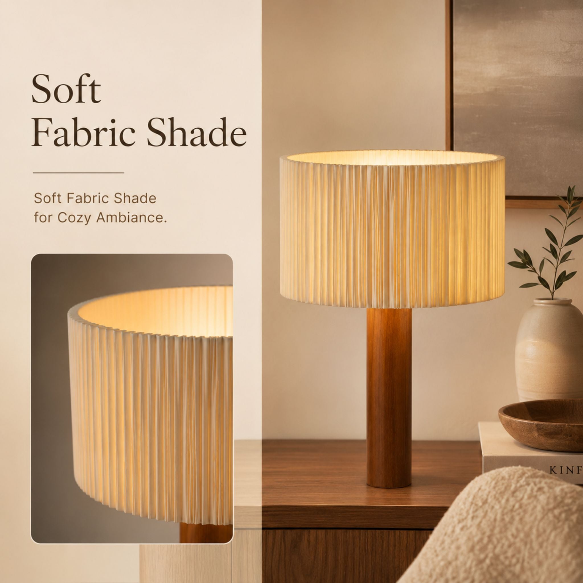 The Warmwood Table Lamp