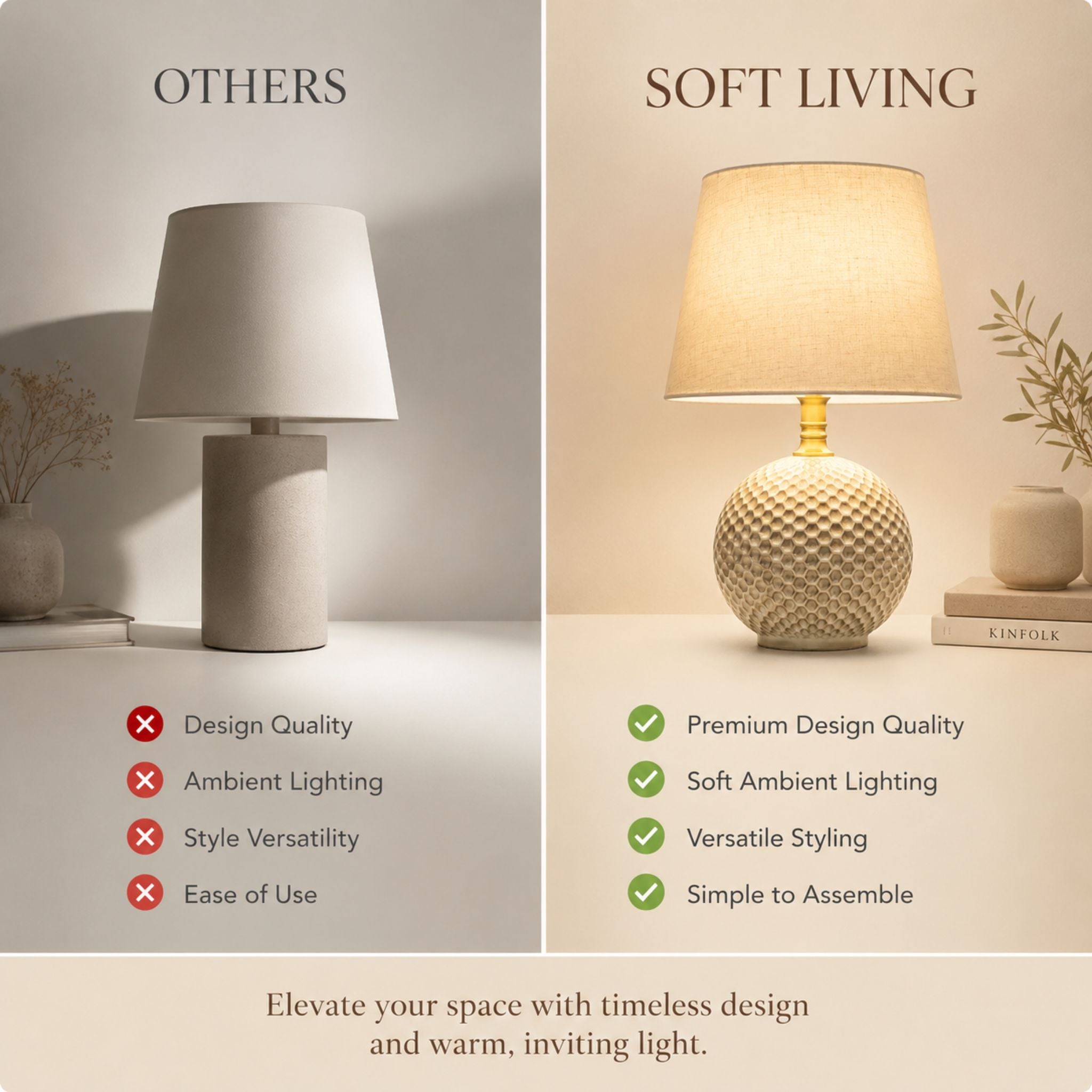 The Honeycomb Glow Table Lamp